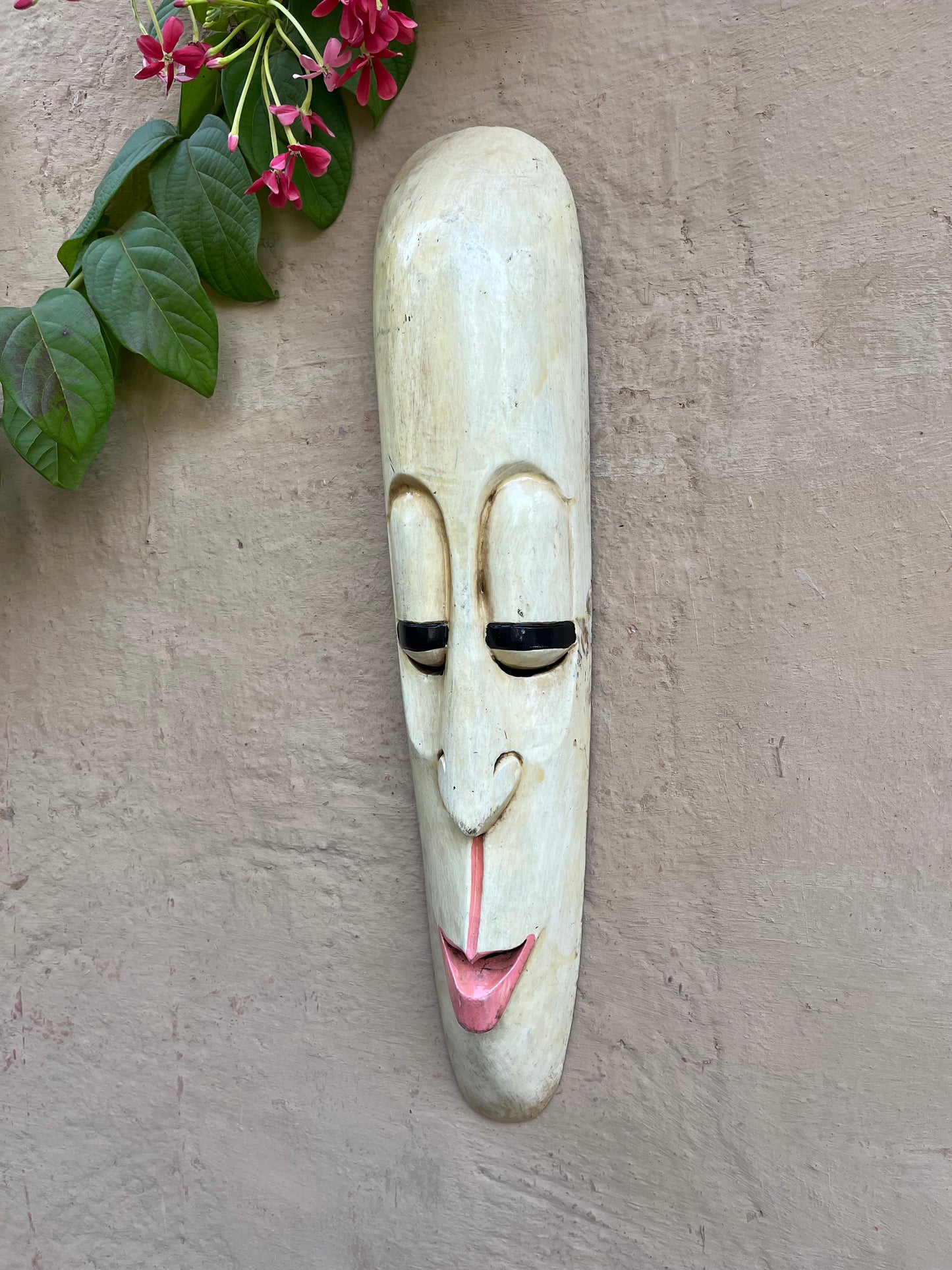 Wall Creame Colour Long Mask