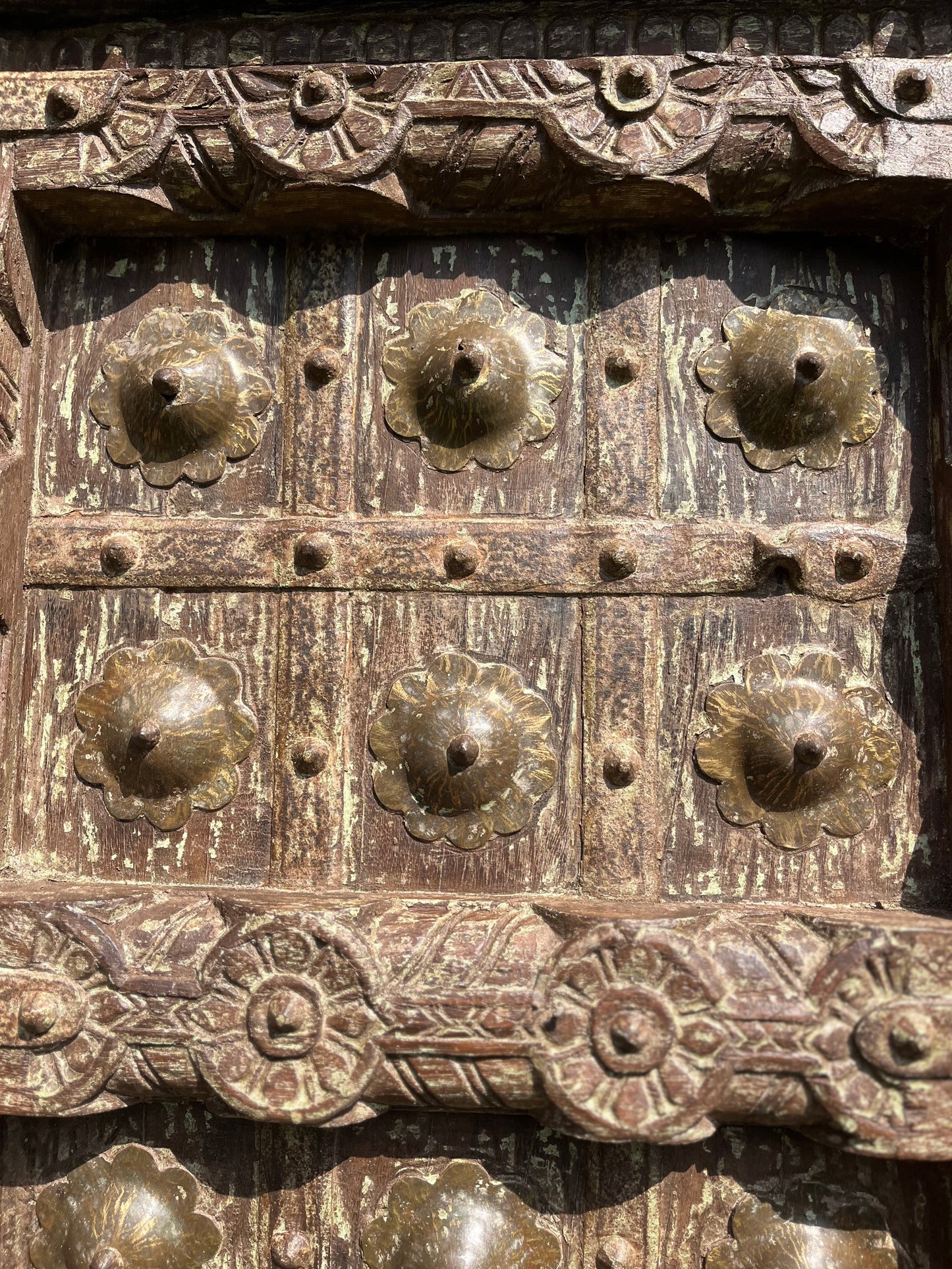 Vintage Hand Carved Door