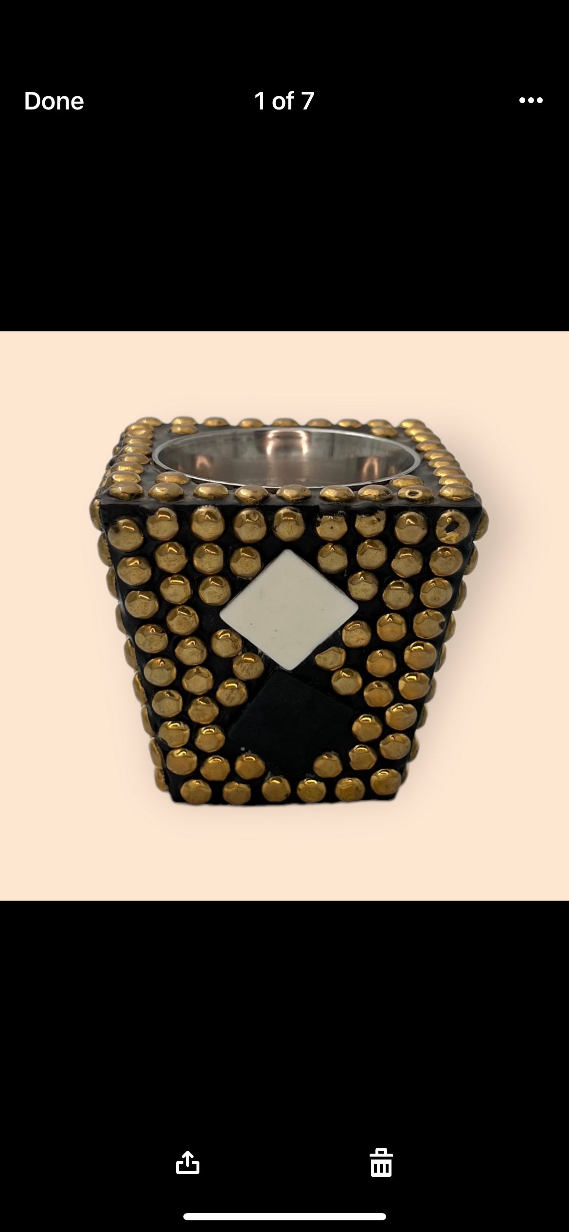 Tea Light Candle Holder Set of 2