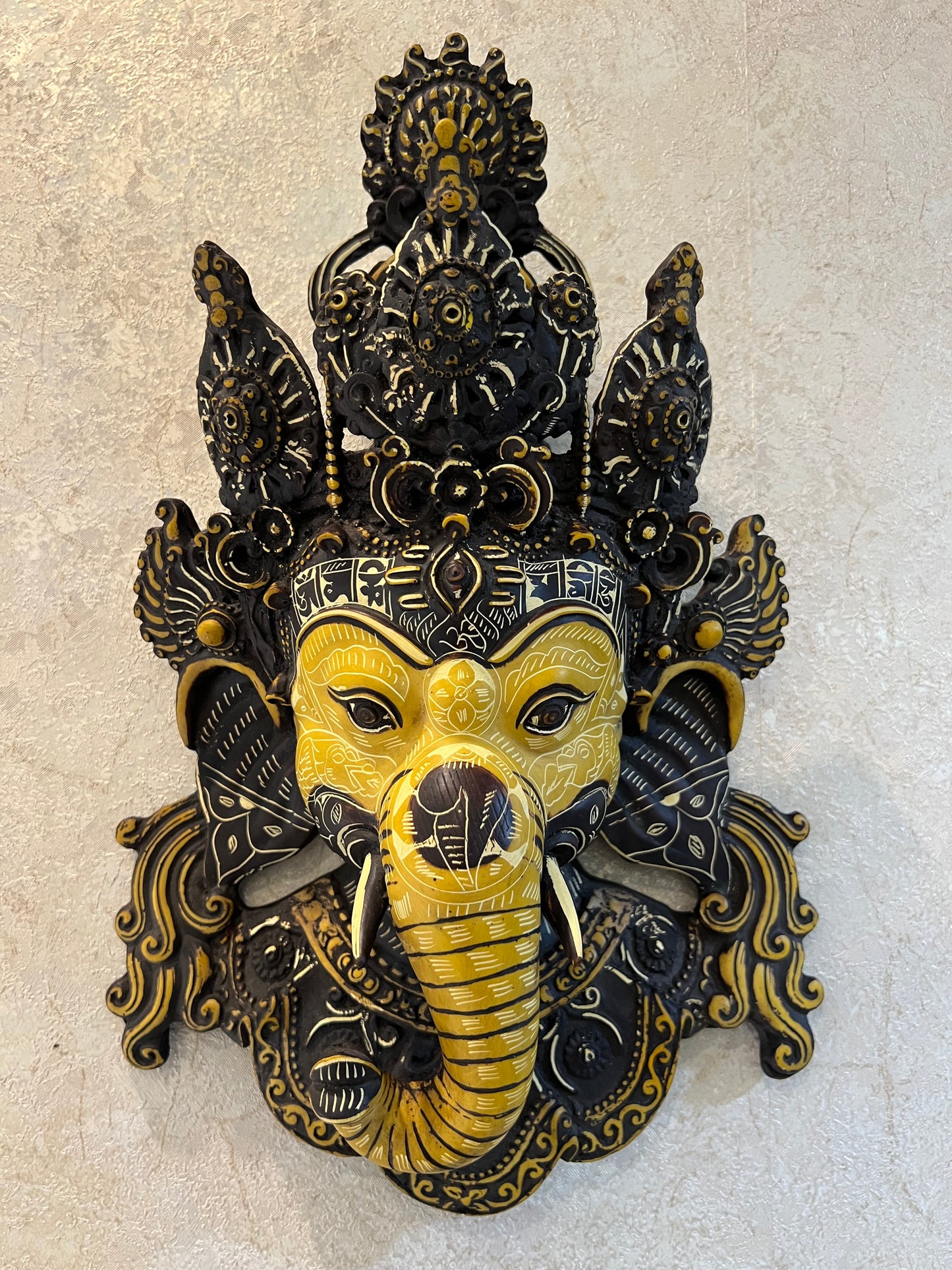 Ganesha Wall Mask 15 inch