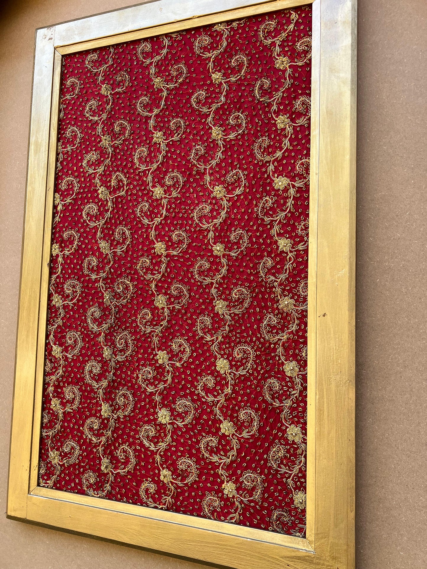 Old Zardozi Embroidery Frame