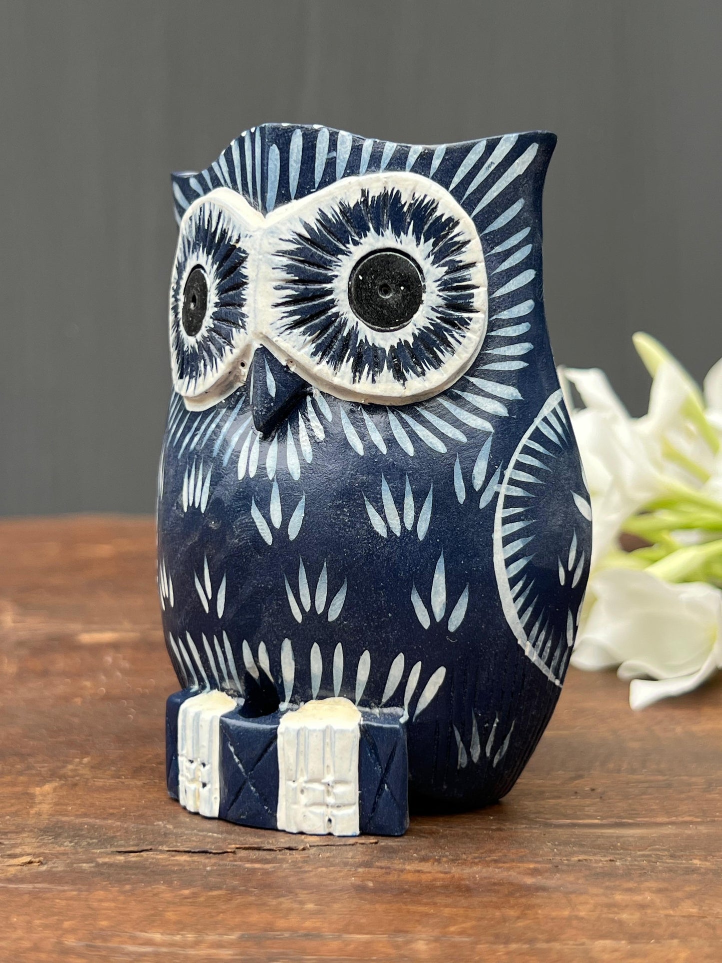 Wood Decorative Owl