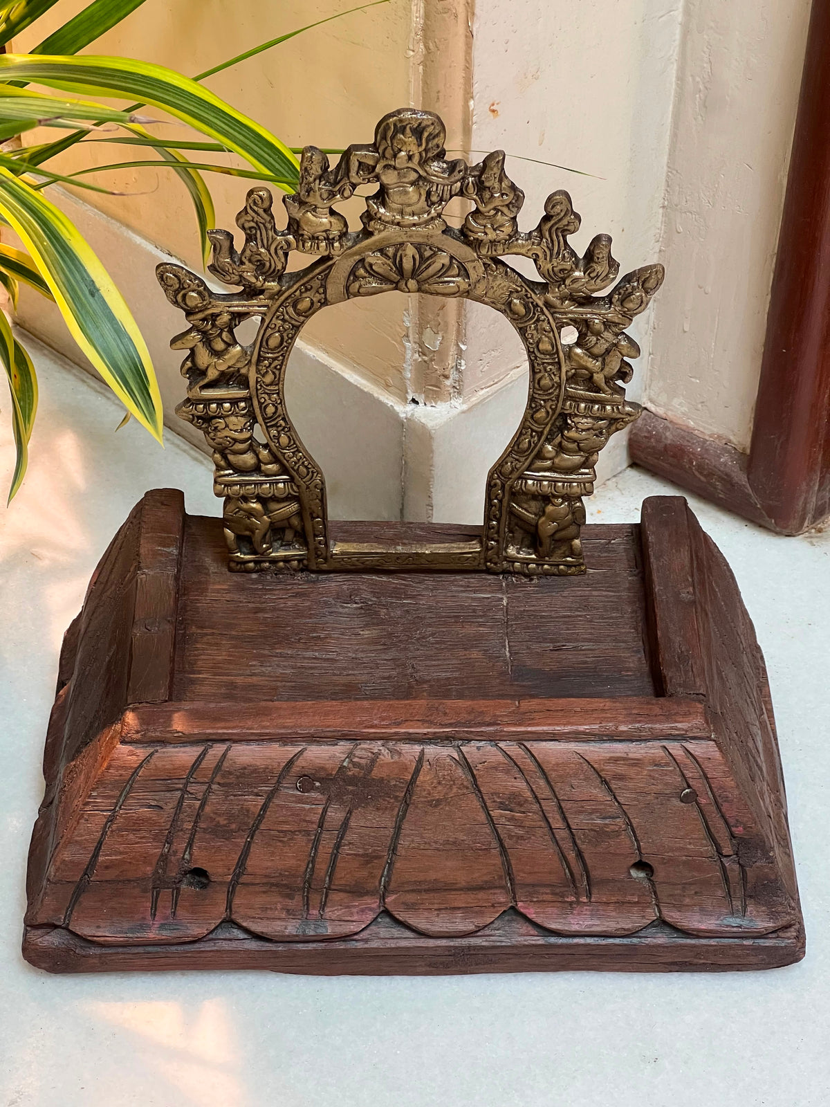 Wooden Brass Temple