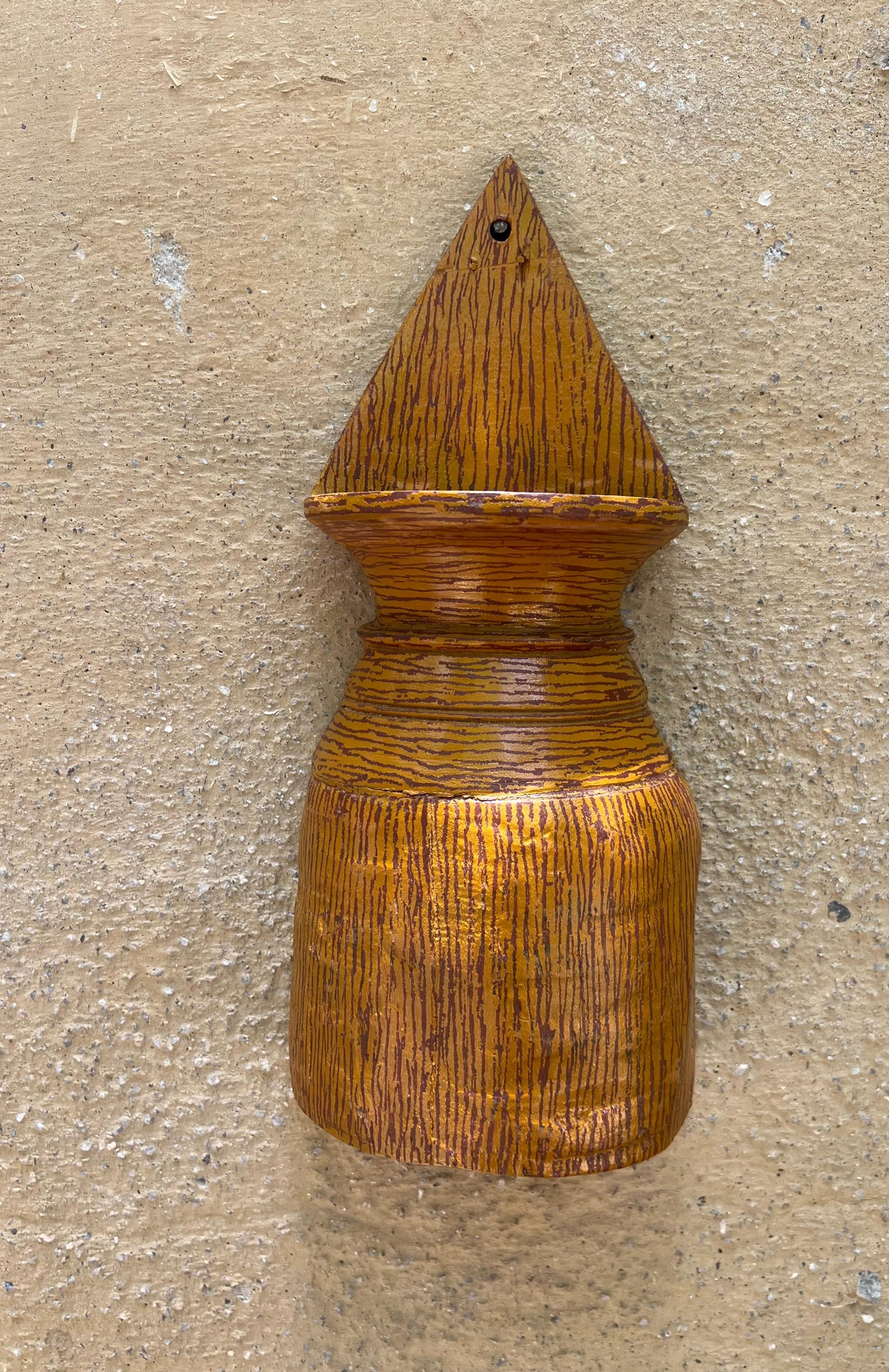 Wooden Half Wall Planter
