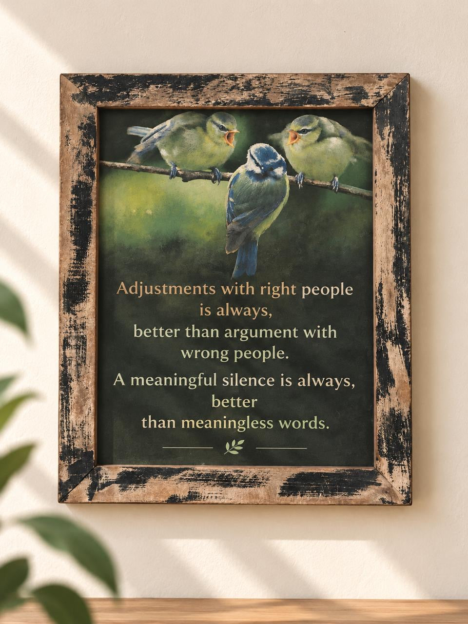 Inspirational Art Wall Painting