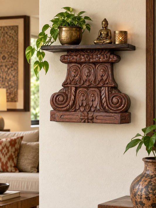 Wooden Carved Bracket ￼