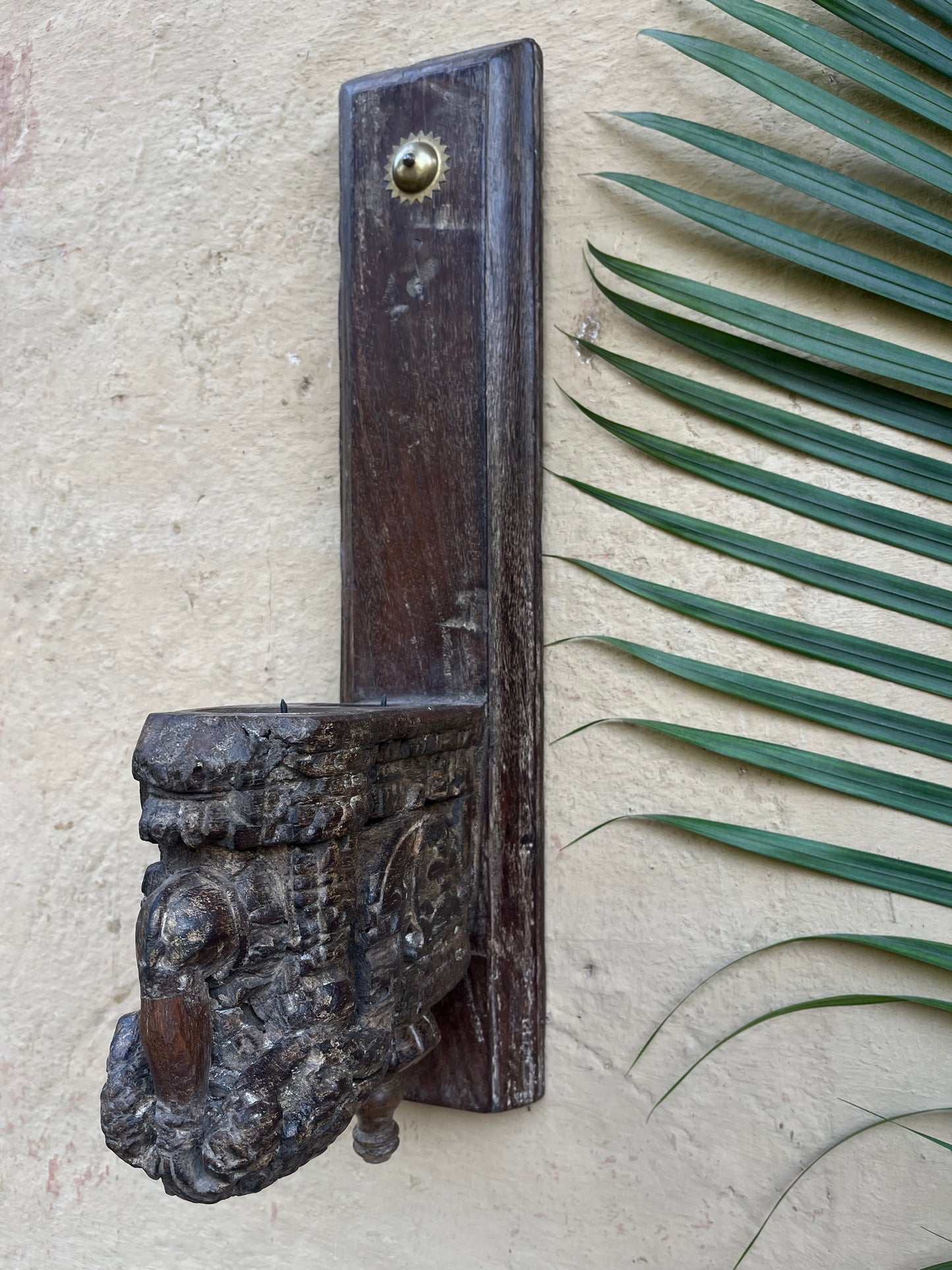 Vintage Hand Carved Bracket