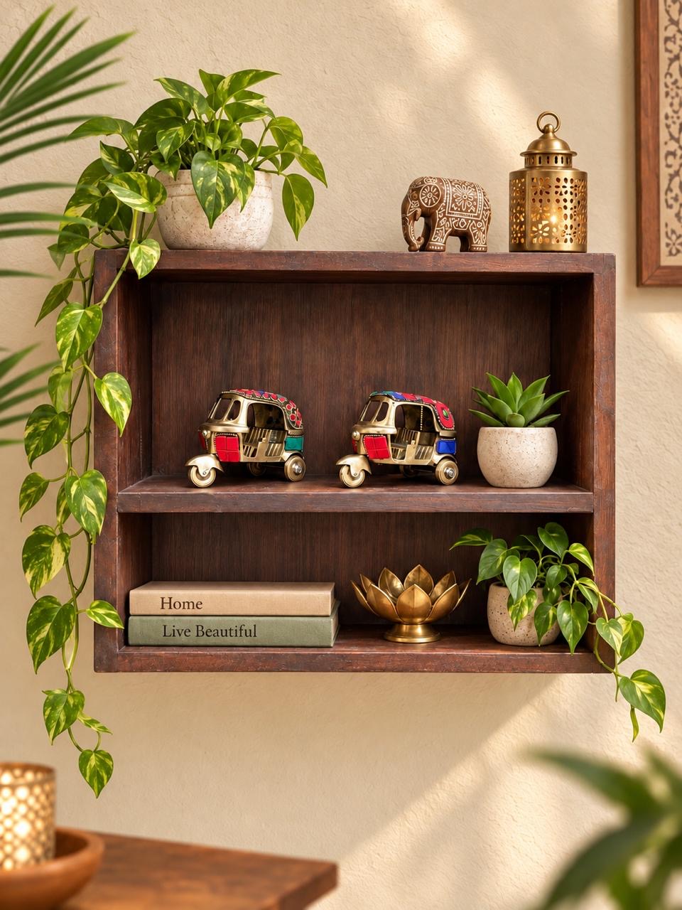Wooden Wall Shelf