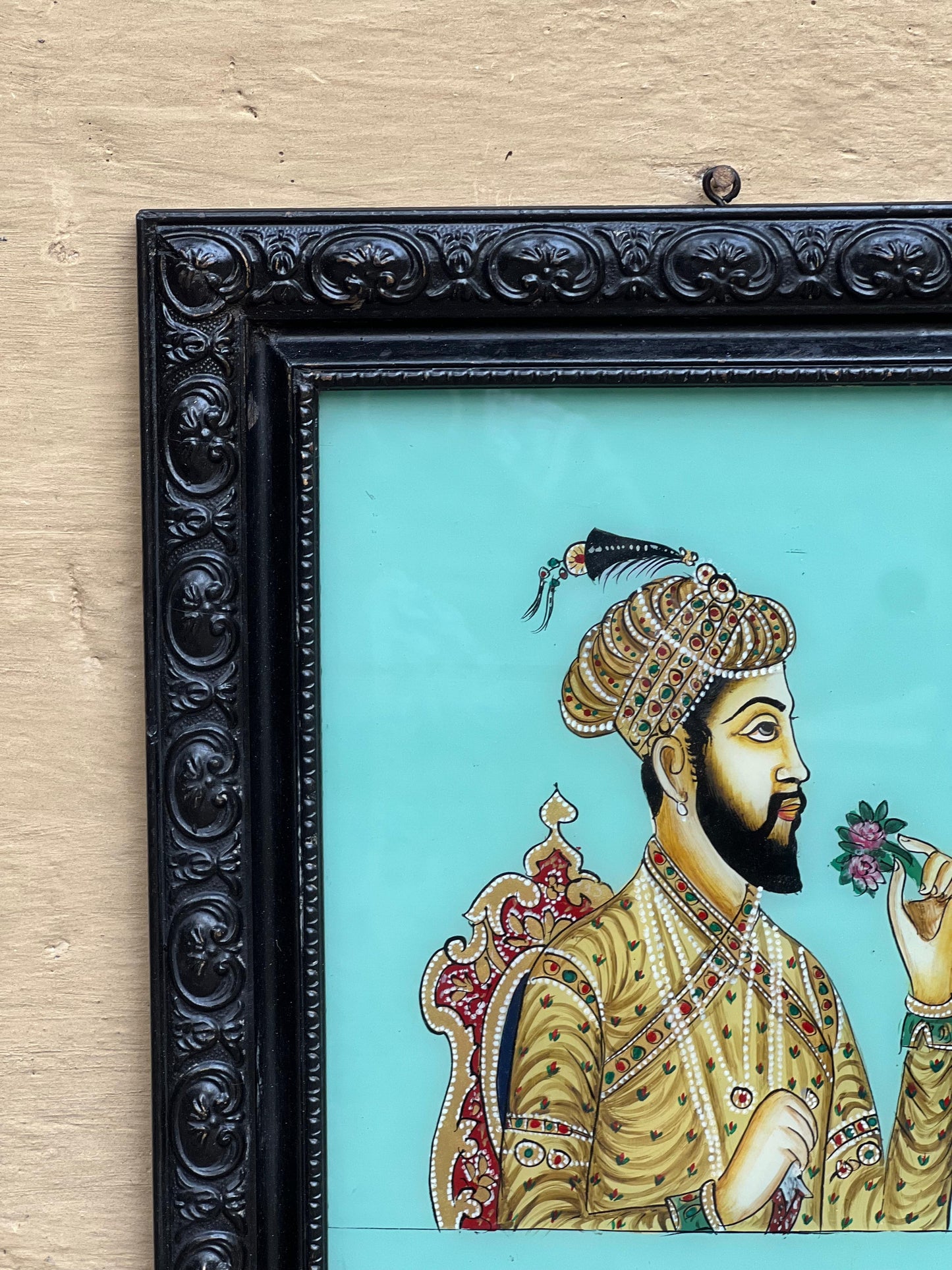 King Reverse Glass painting ￼