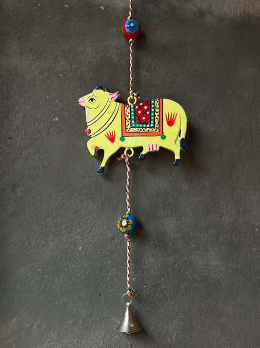 Cow Hanging With Bell
