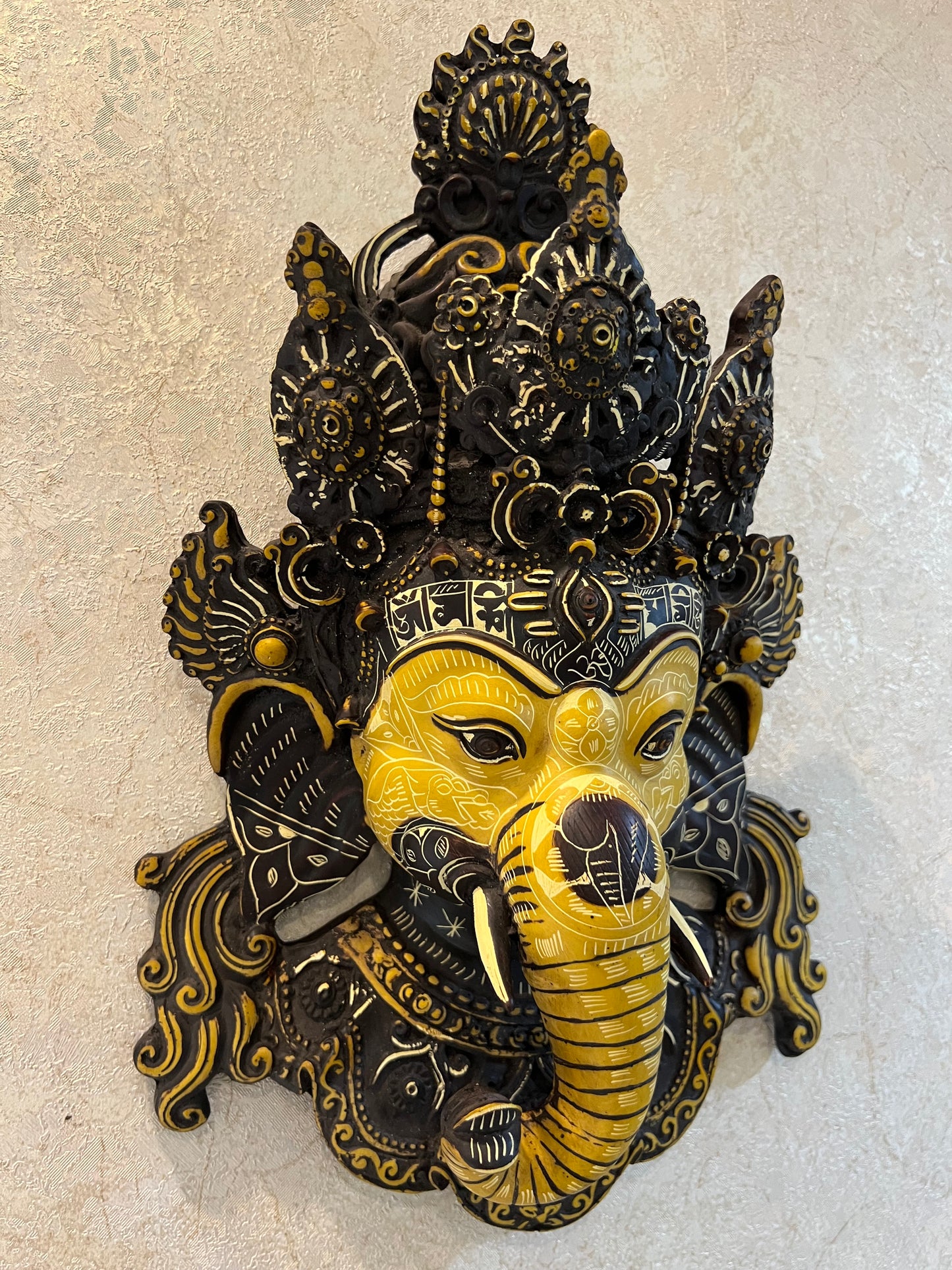 Ganesha Wall Mask 15 inch