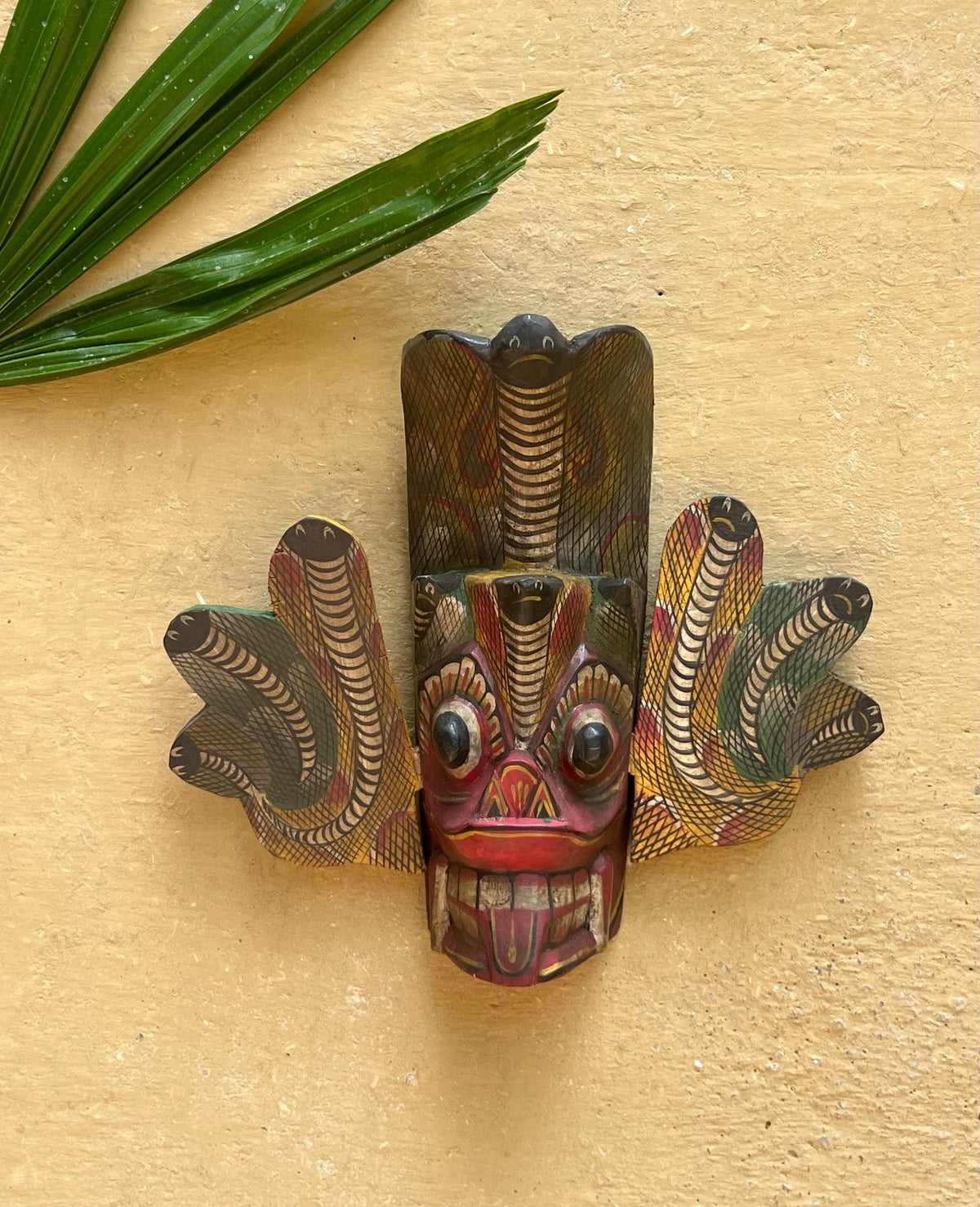 Wood Snake Mask