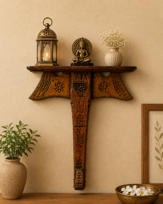 Painted Ganesh Shelf