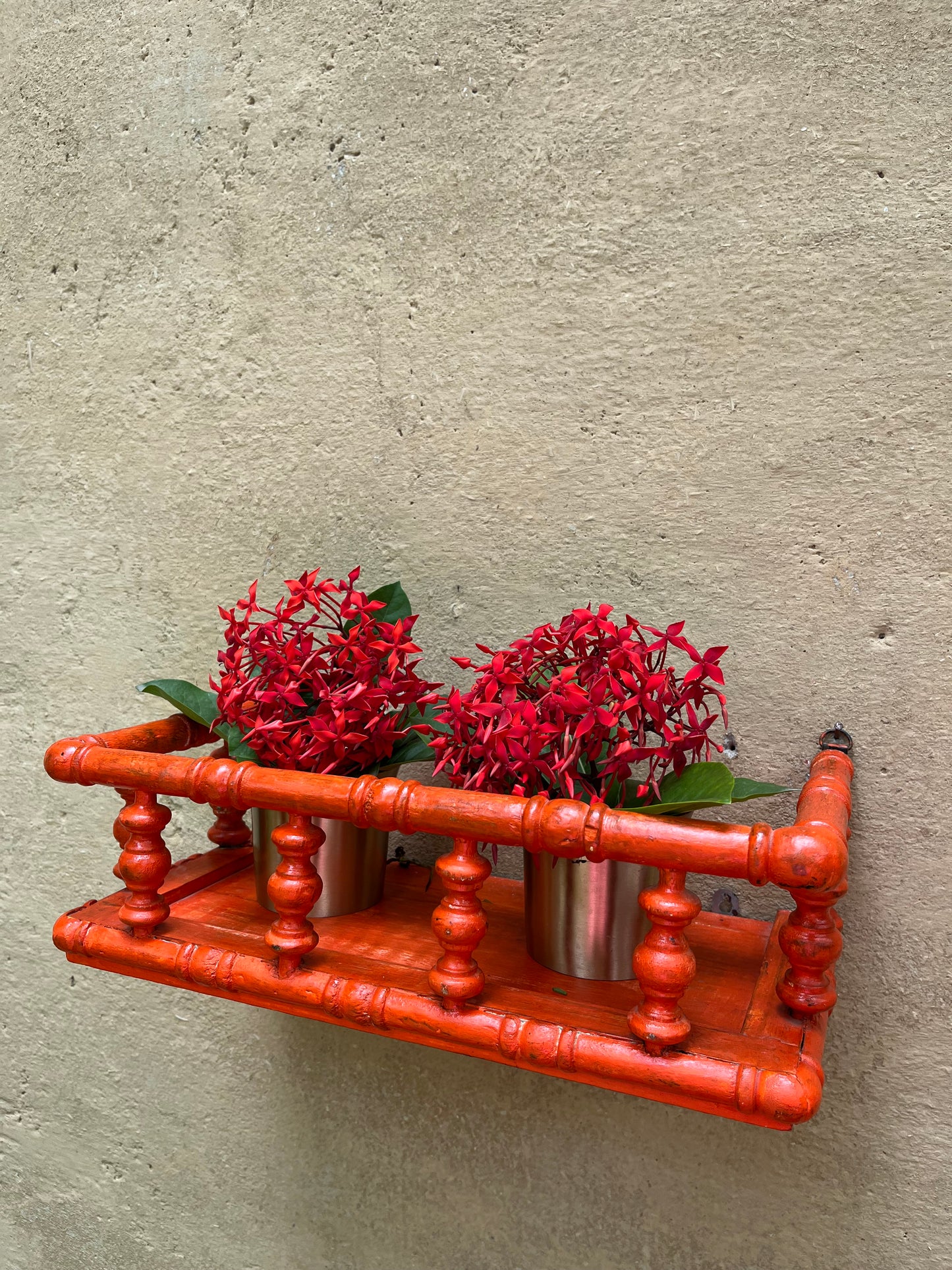 Wall Hand Painted Shelf