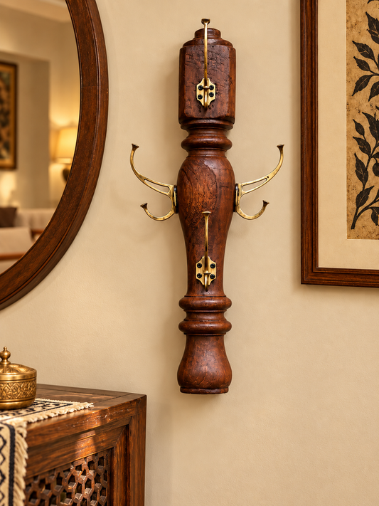Wooden Hook Panel