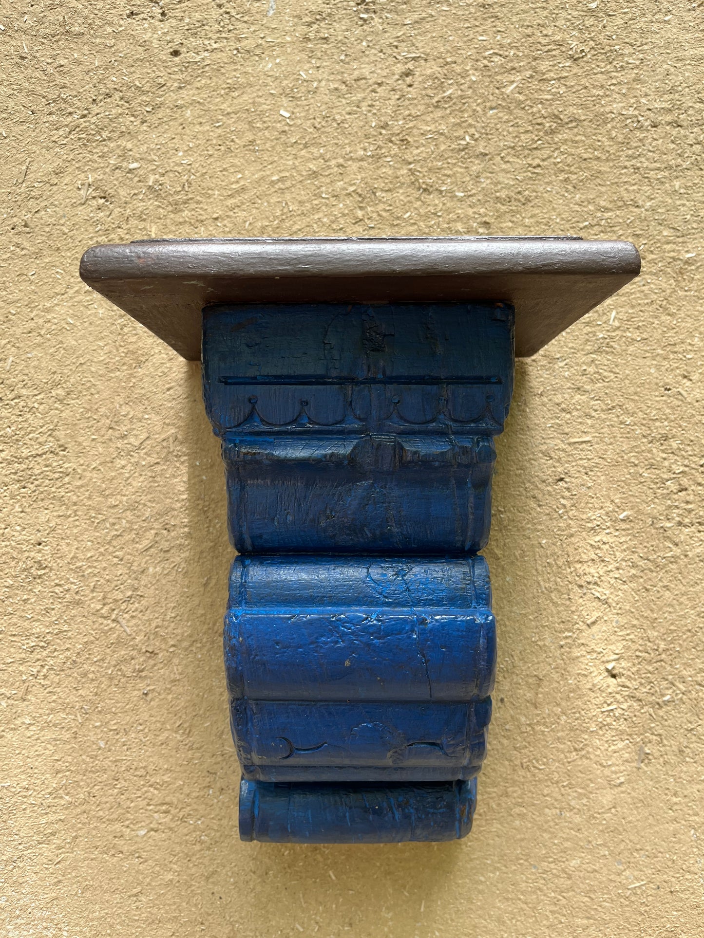 Wooden Blue Brackets