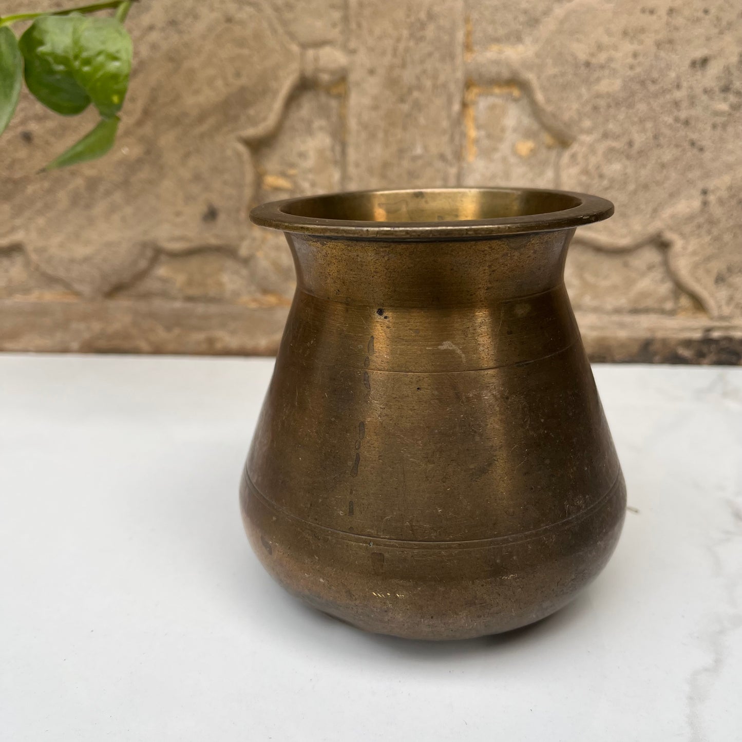 Vintage Brass Pot , Lota