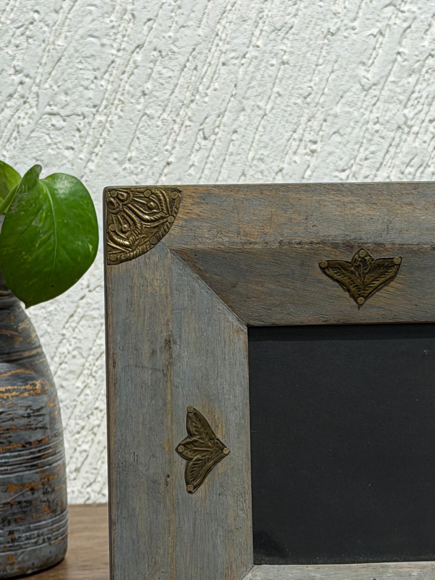 Photo Frame Brass Design