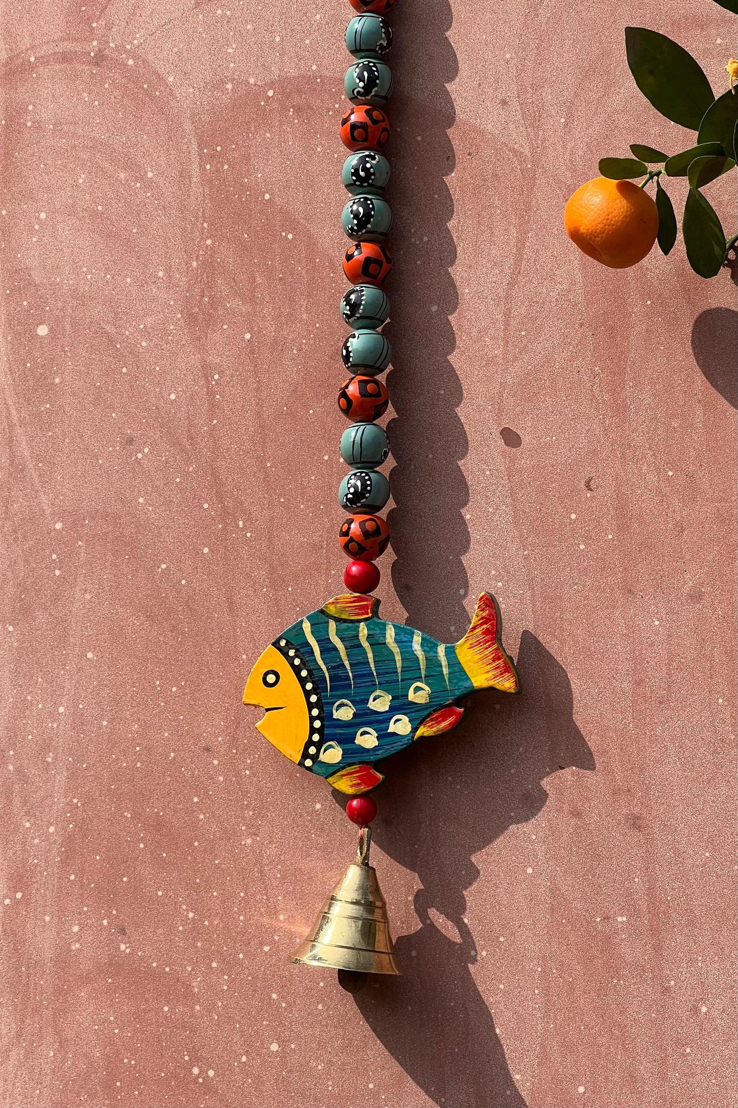 Hand Painted Fish Hanging ￼