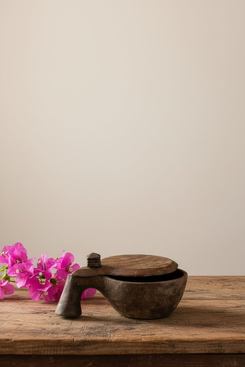 Wooden Spice Box￼
