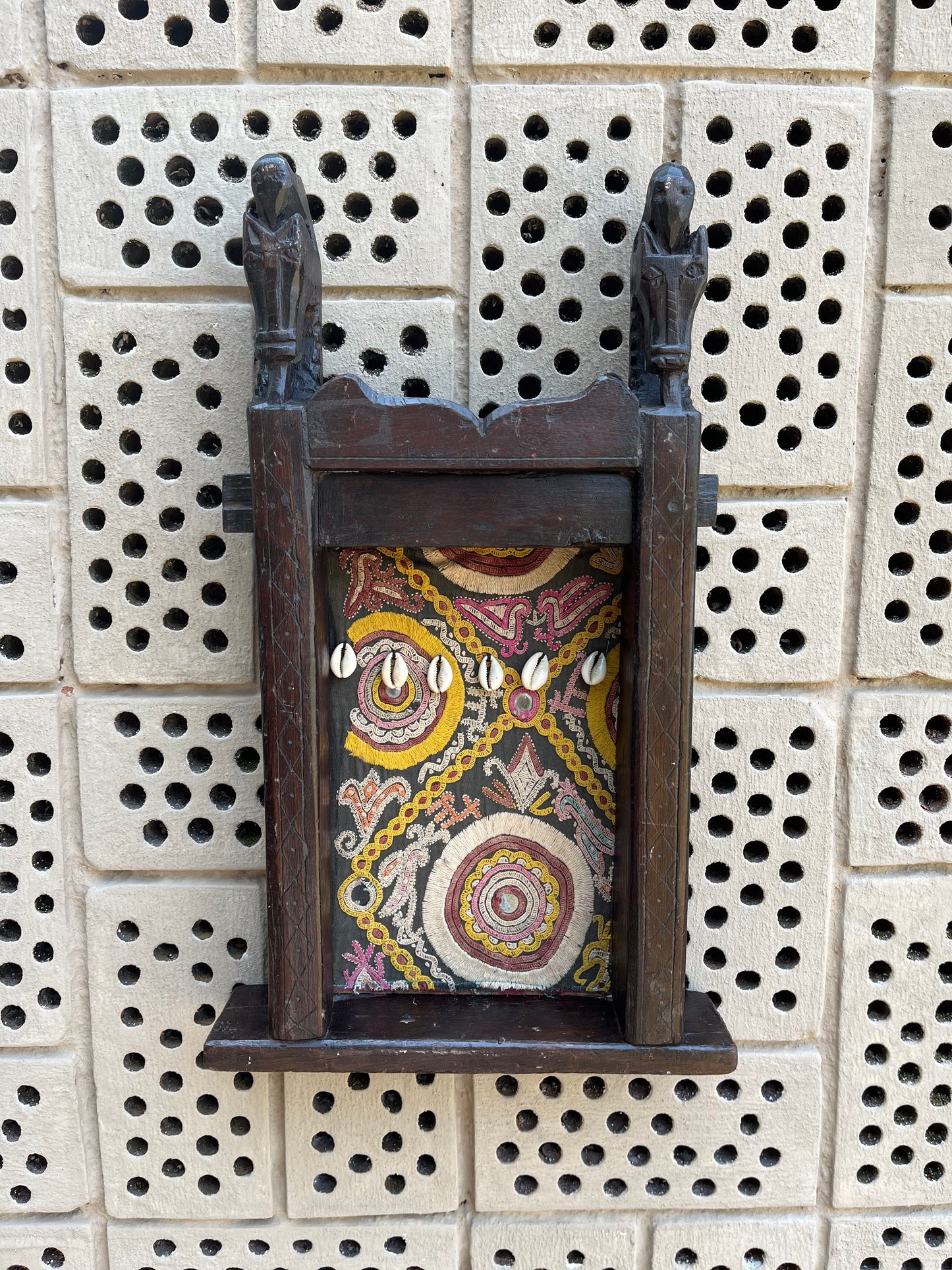 Vintage wooden Wall gujarati Patch Frame