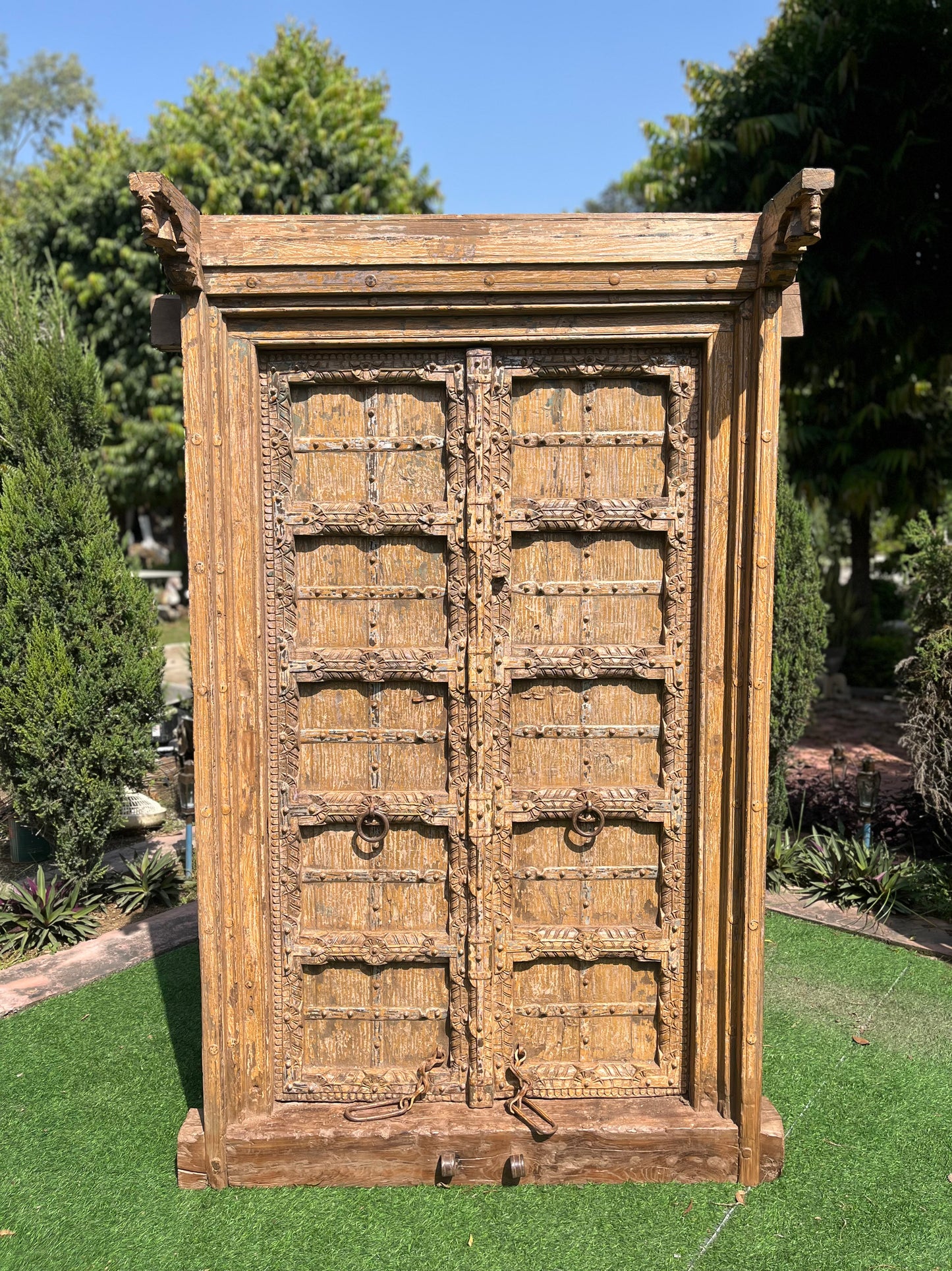 Old Carved Haveli Door