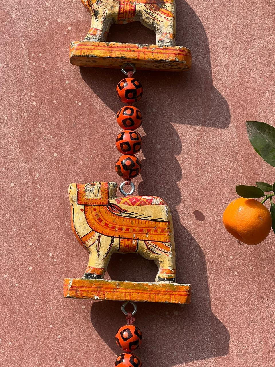 Cow Bead Bell Hanging