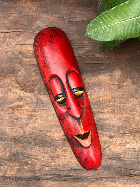 Wood Painted Mask