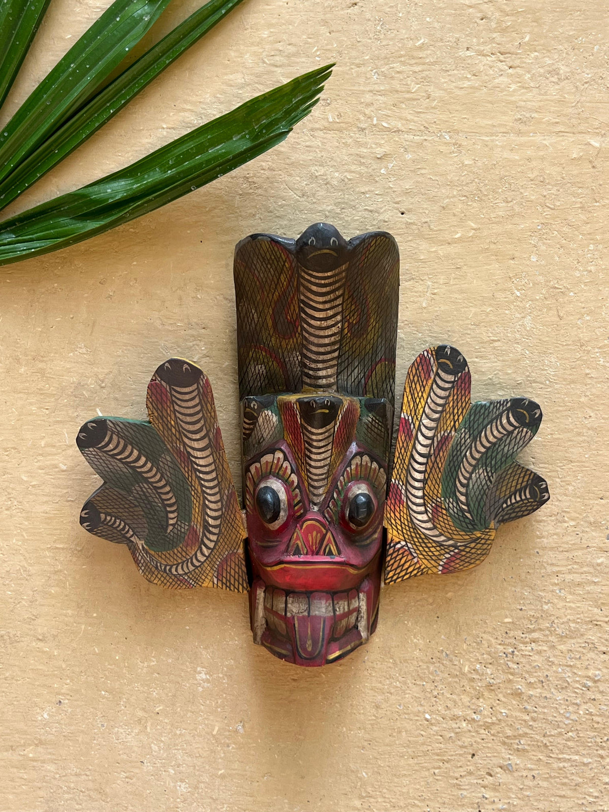 Wood Snake Mask