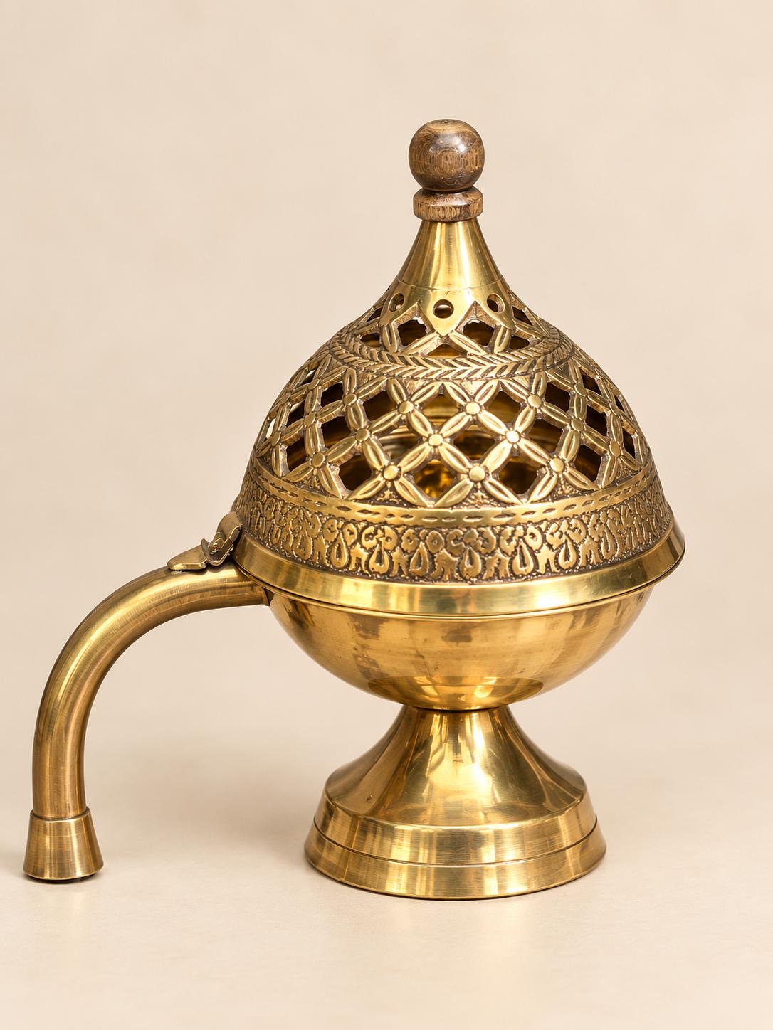 Brass Dhoop Diya ￼￼