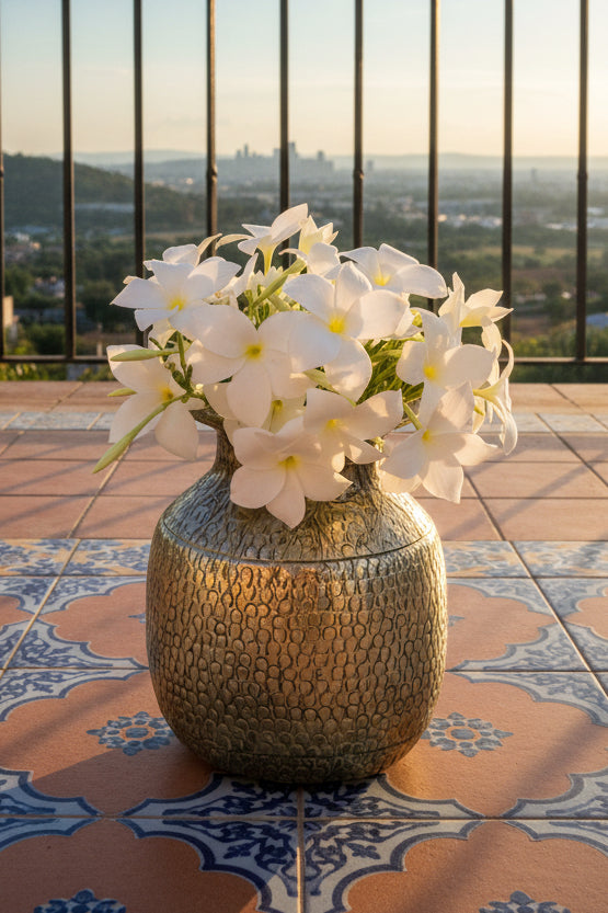 German Silver Round Pot ￼
