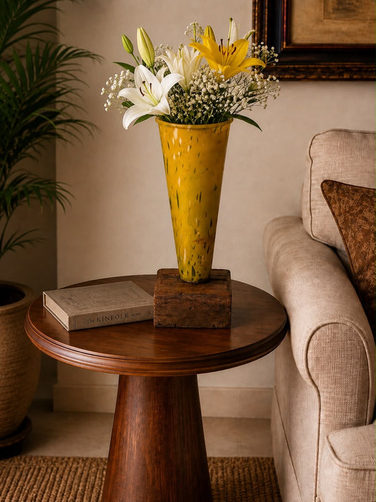 Glass Flower Pot ￼