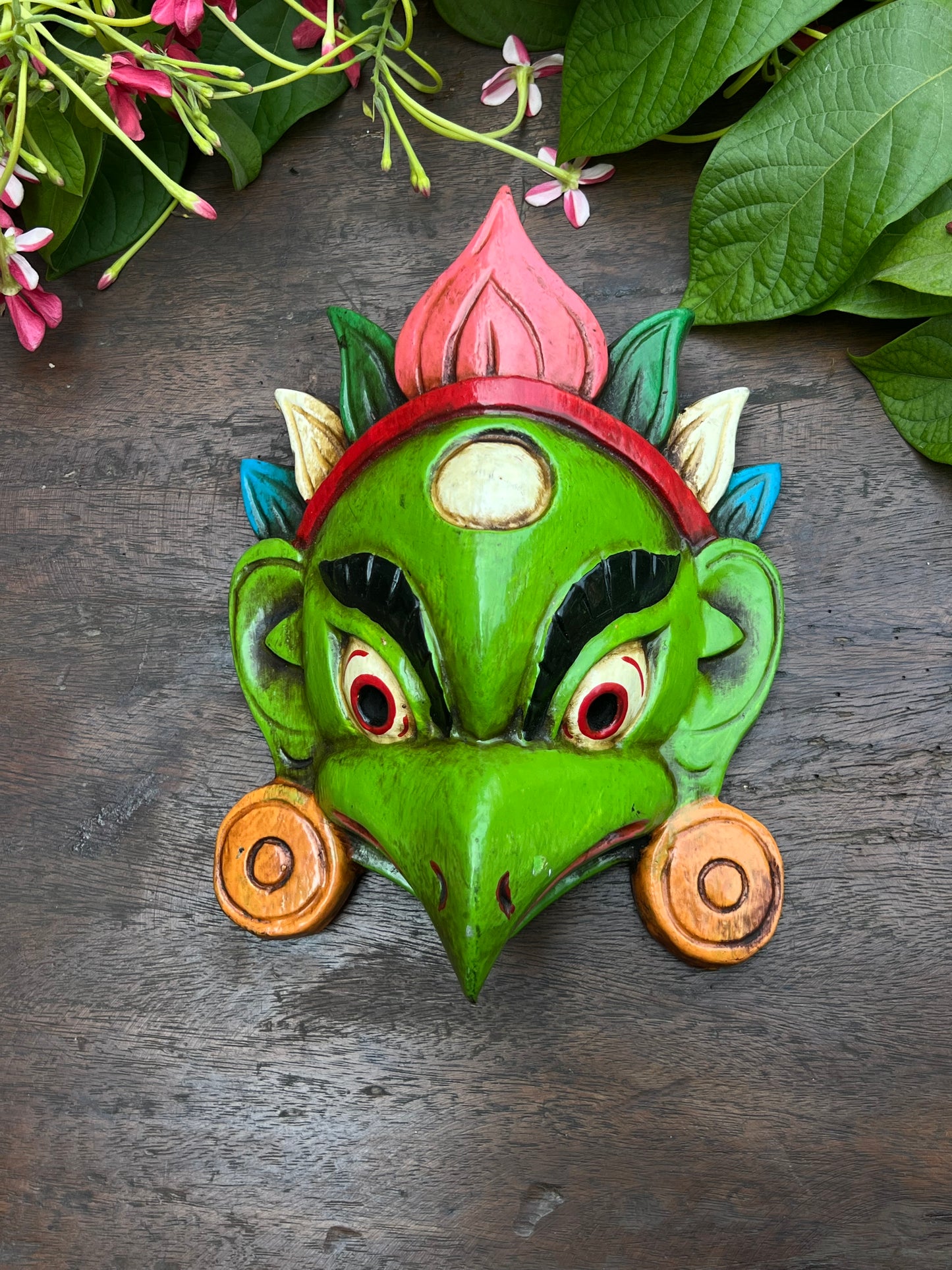 Garud Hand Painted Mask