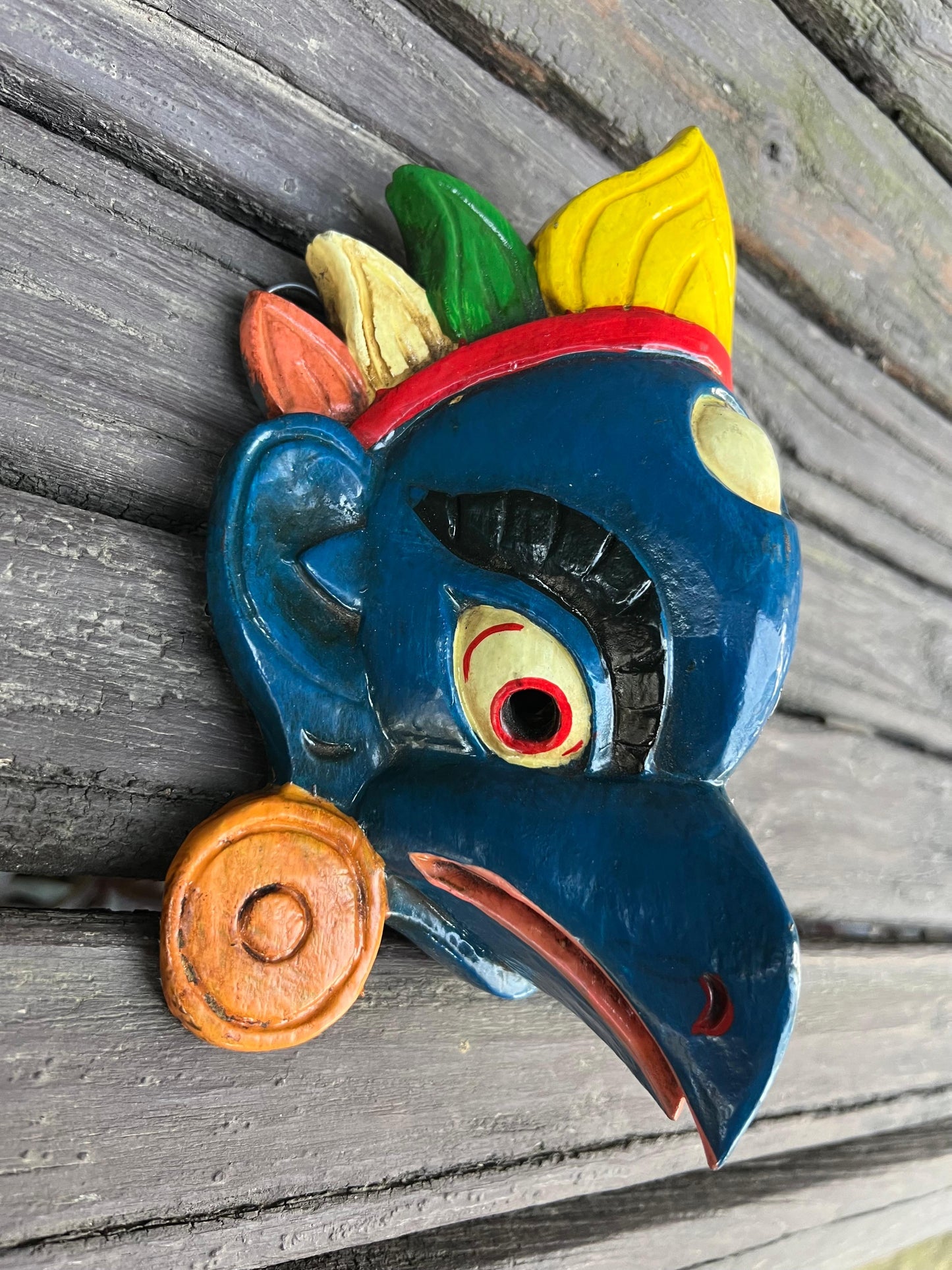 Garuda Hand Painted Mask