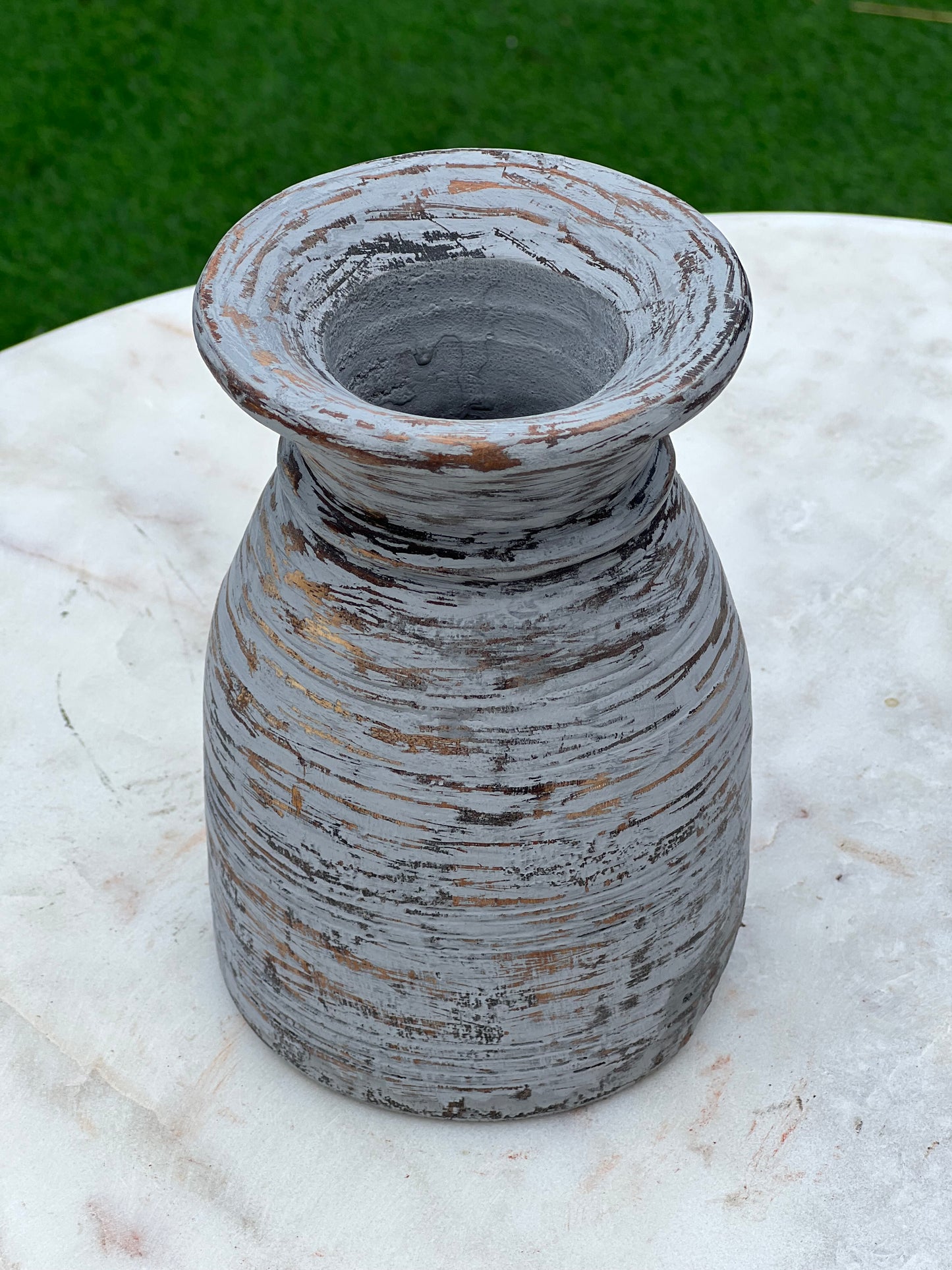 Wood  Flower Pot
