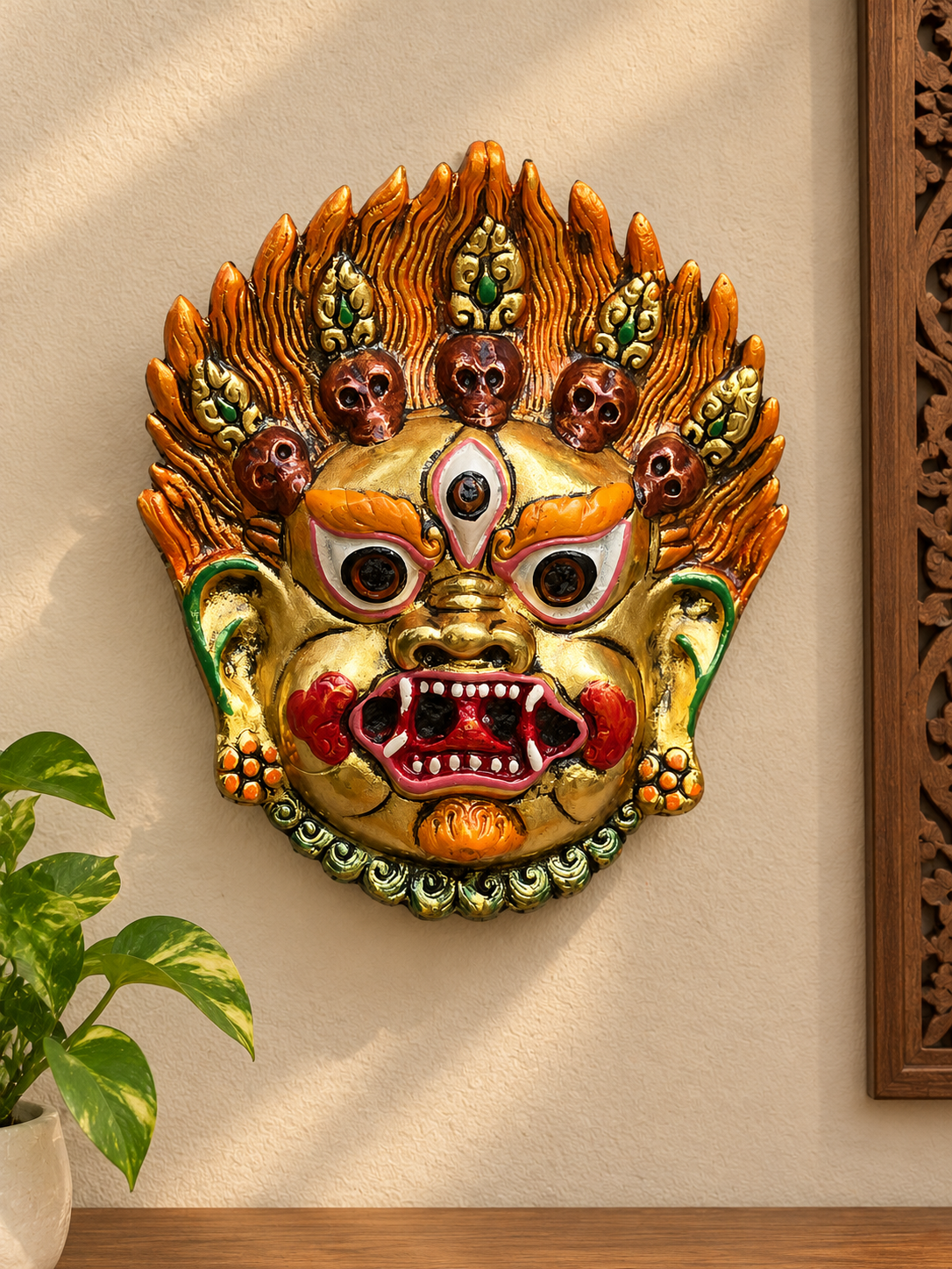 Painted Wall Mask