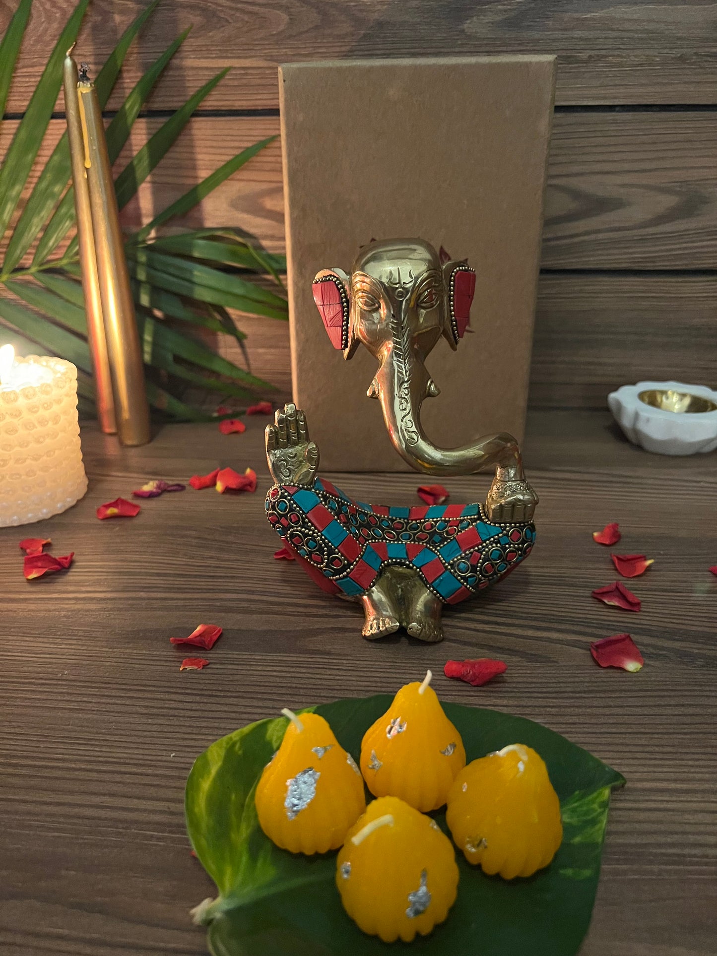 Brass Modern Divine Ganesh
