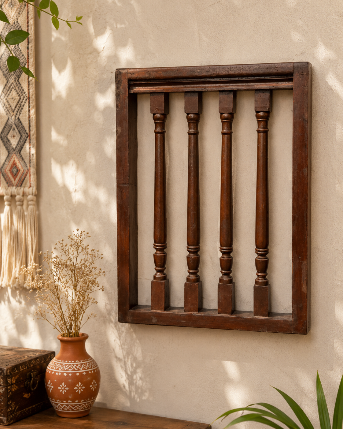 Old Wood Decor Partition