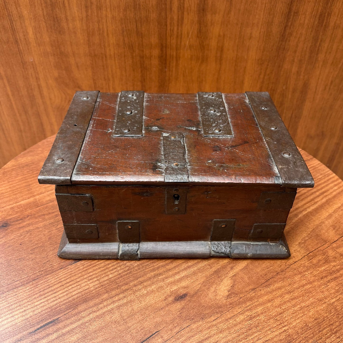 Wooden Vintage Cash Box