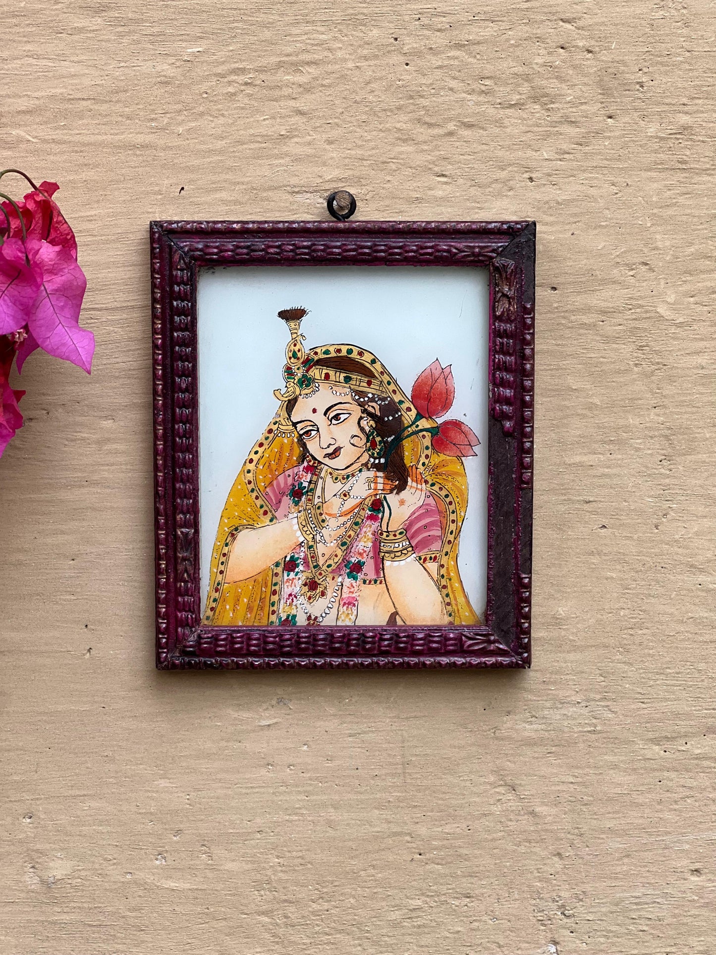 Meera Glass Painting ￼