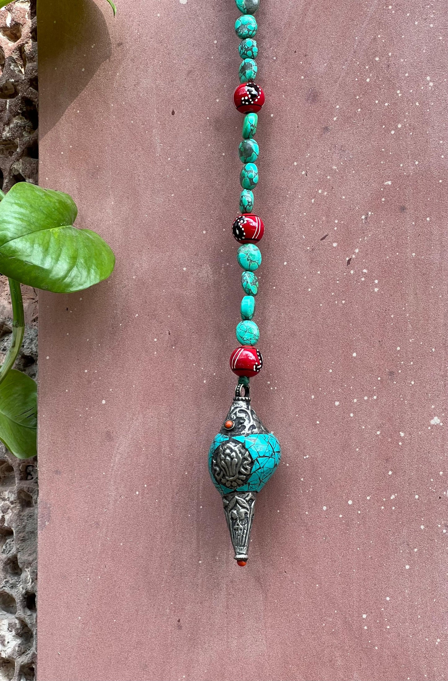 Turquoise Beads Hanging