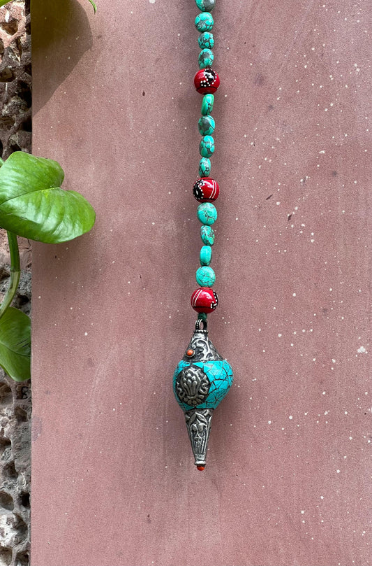 Turquoise Beads Hanging