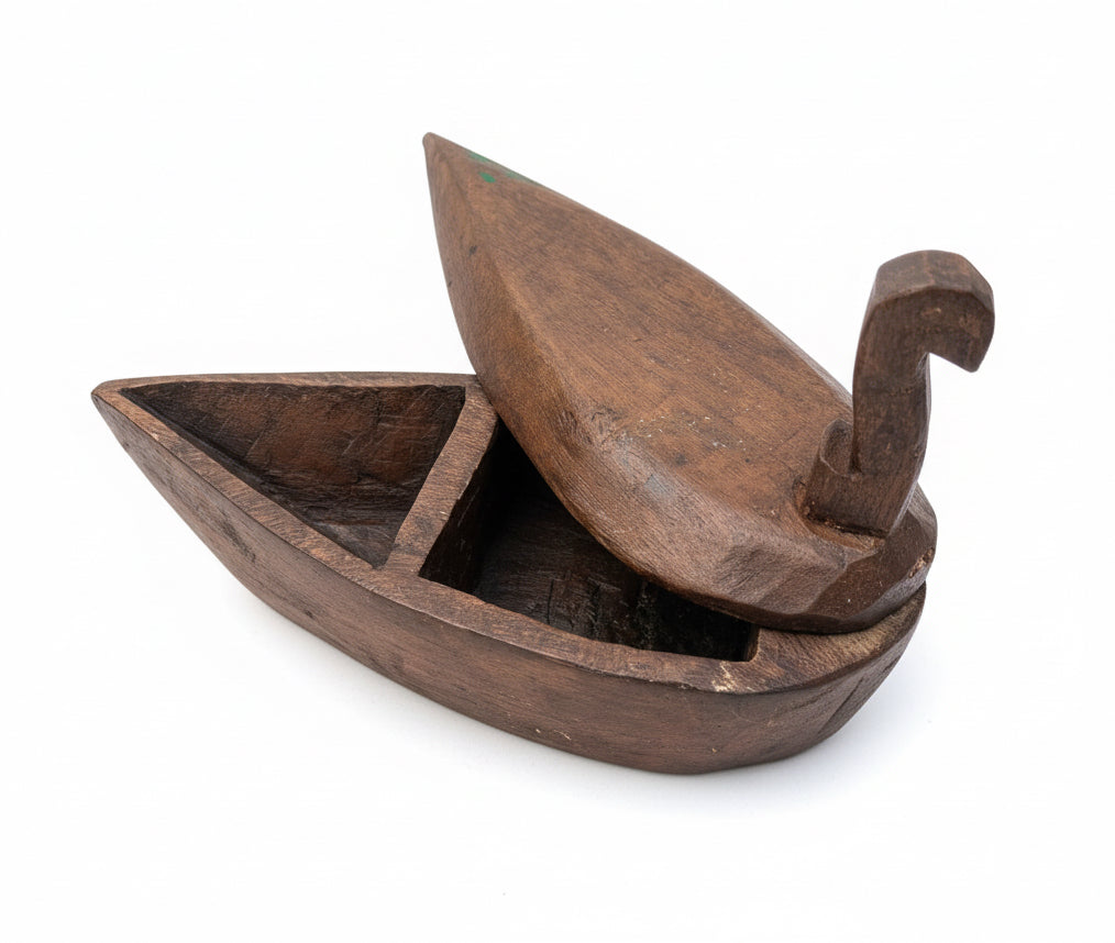Wood Handle Spice Box