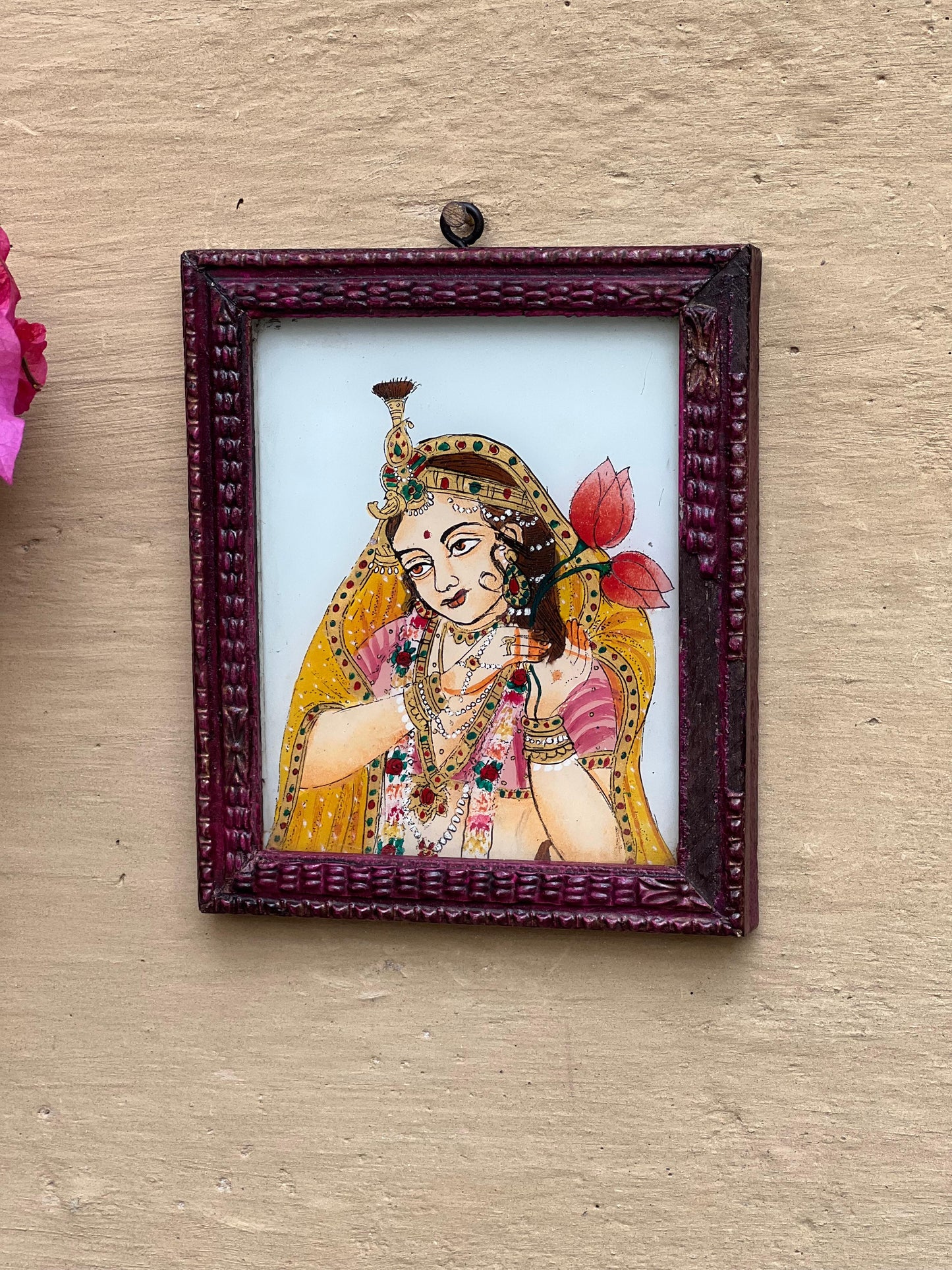 Meera Glass Painting ￼