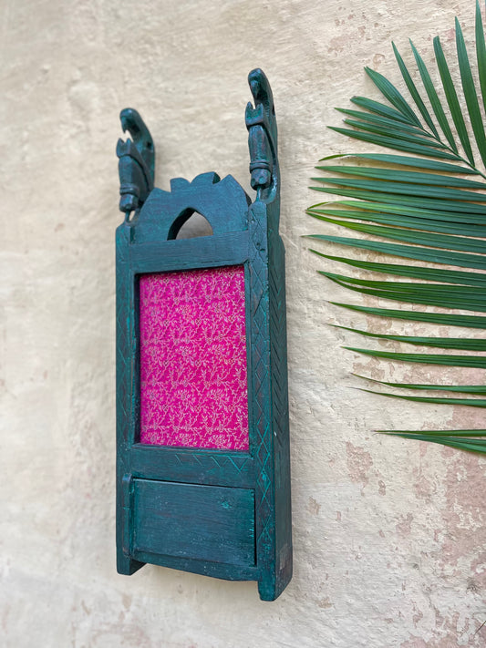 Vintage Frame Old Saree