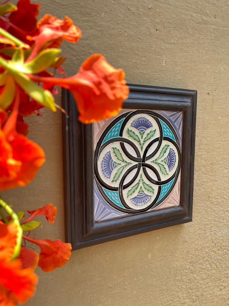 Vintage Wall Tile Frame