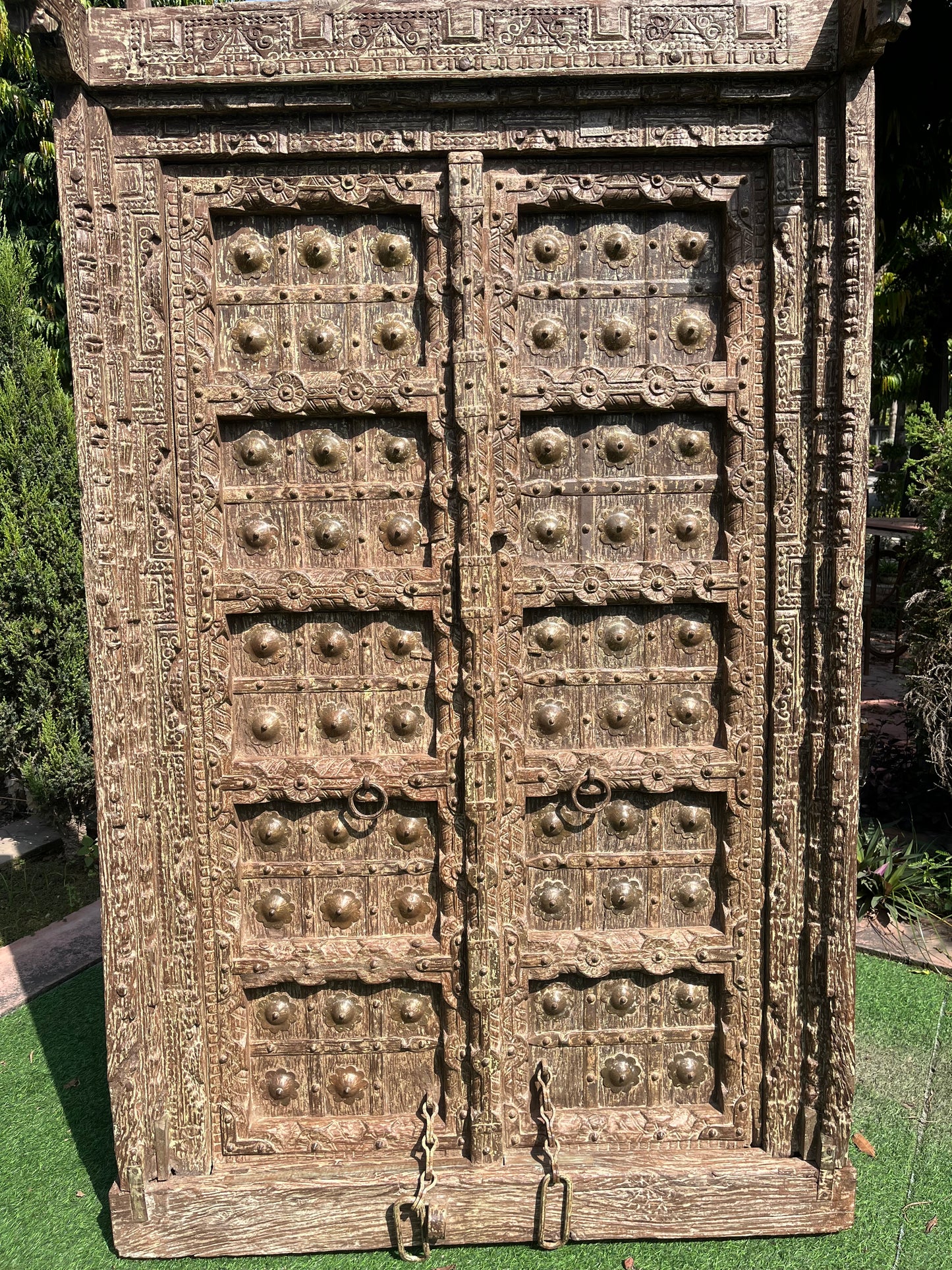 Vintage Hand Carved Door