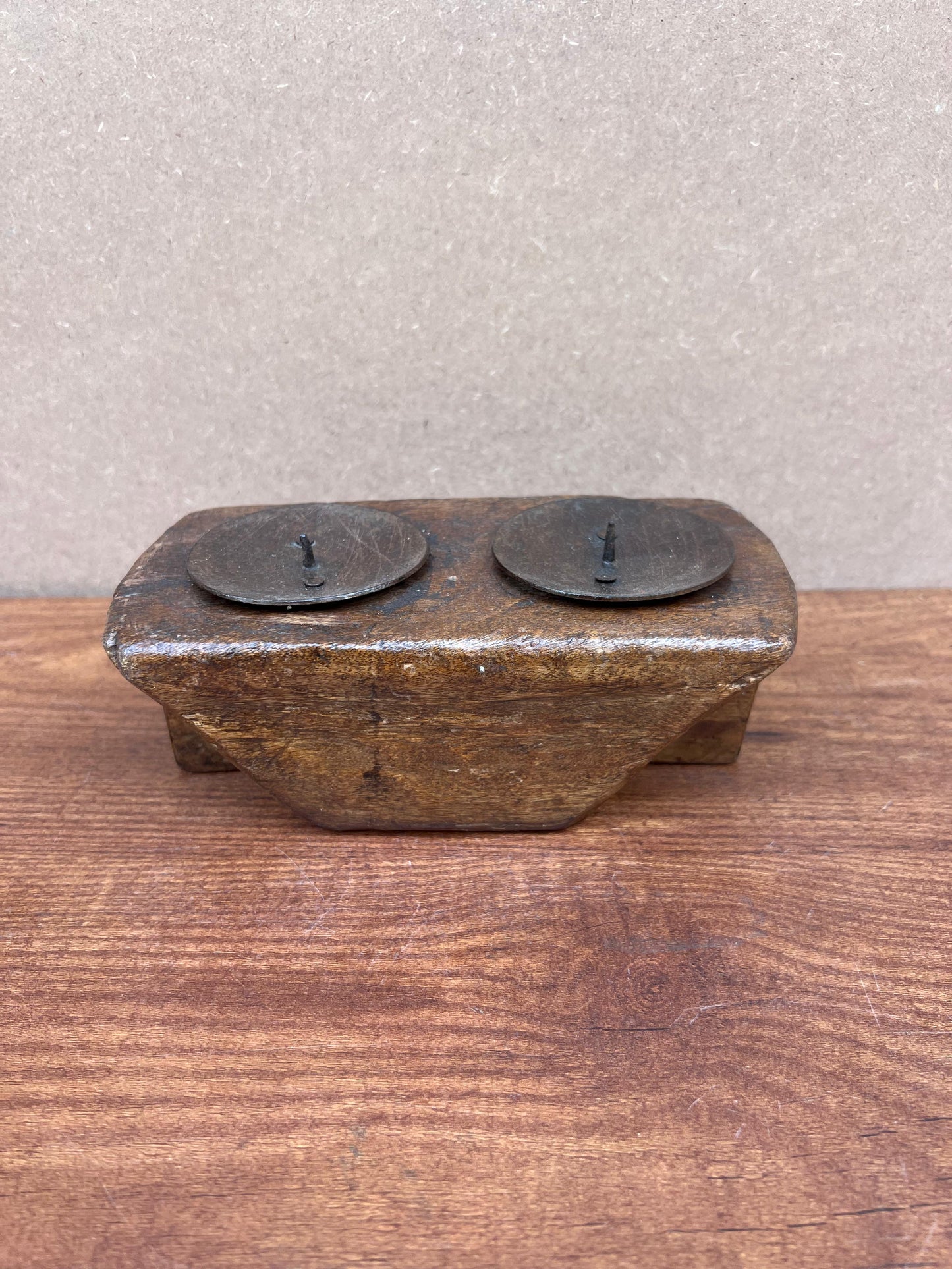 Wooden Candle Holder