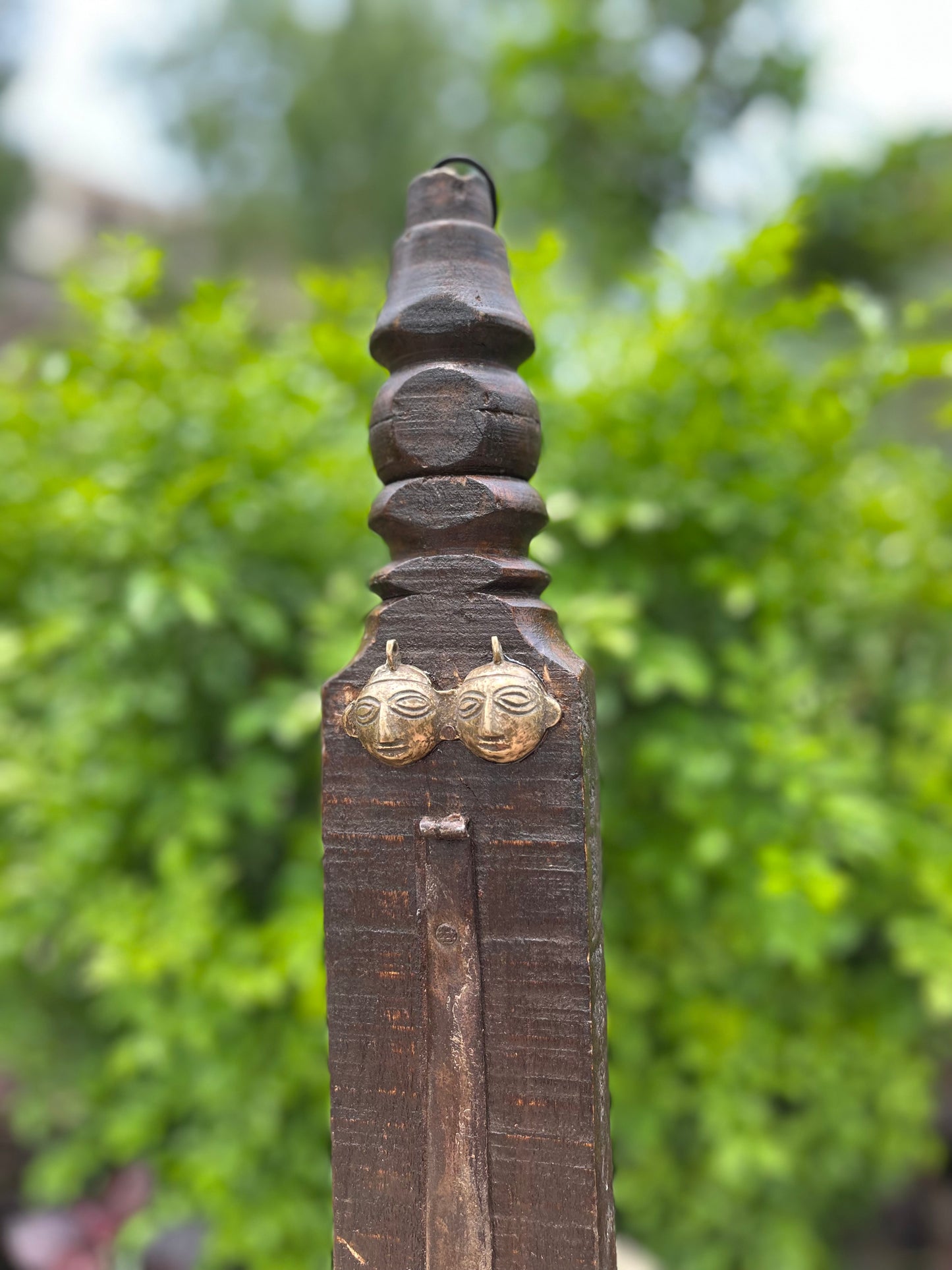 Wooden Oil Lamp