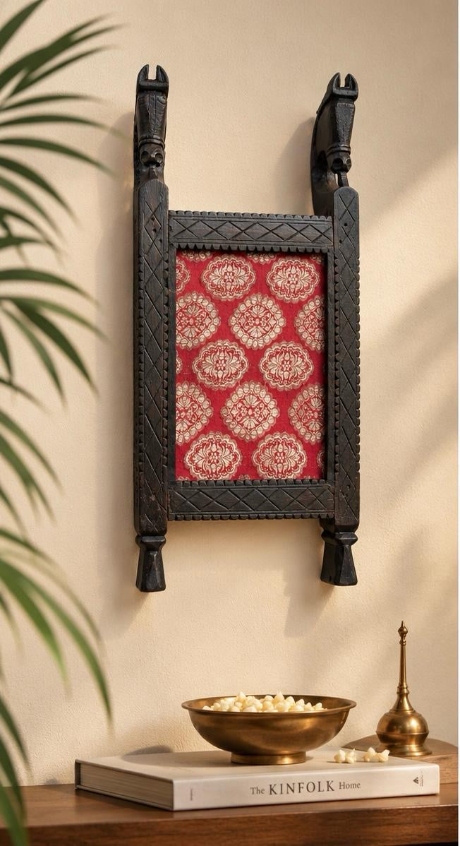Vintage Frame Old Saree